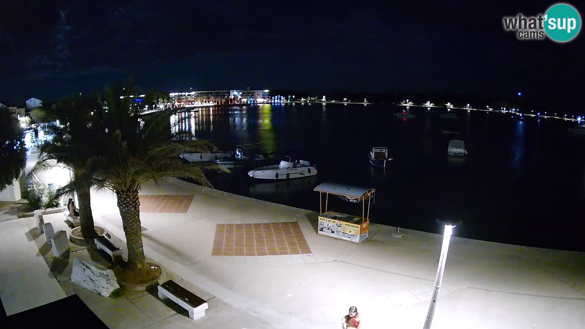 Promenade in Novalja