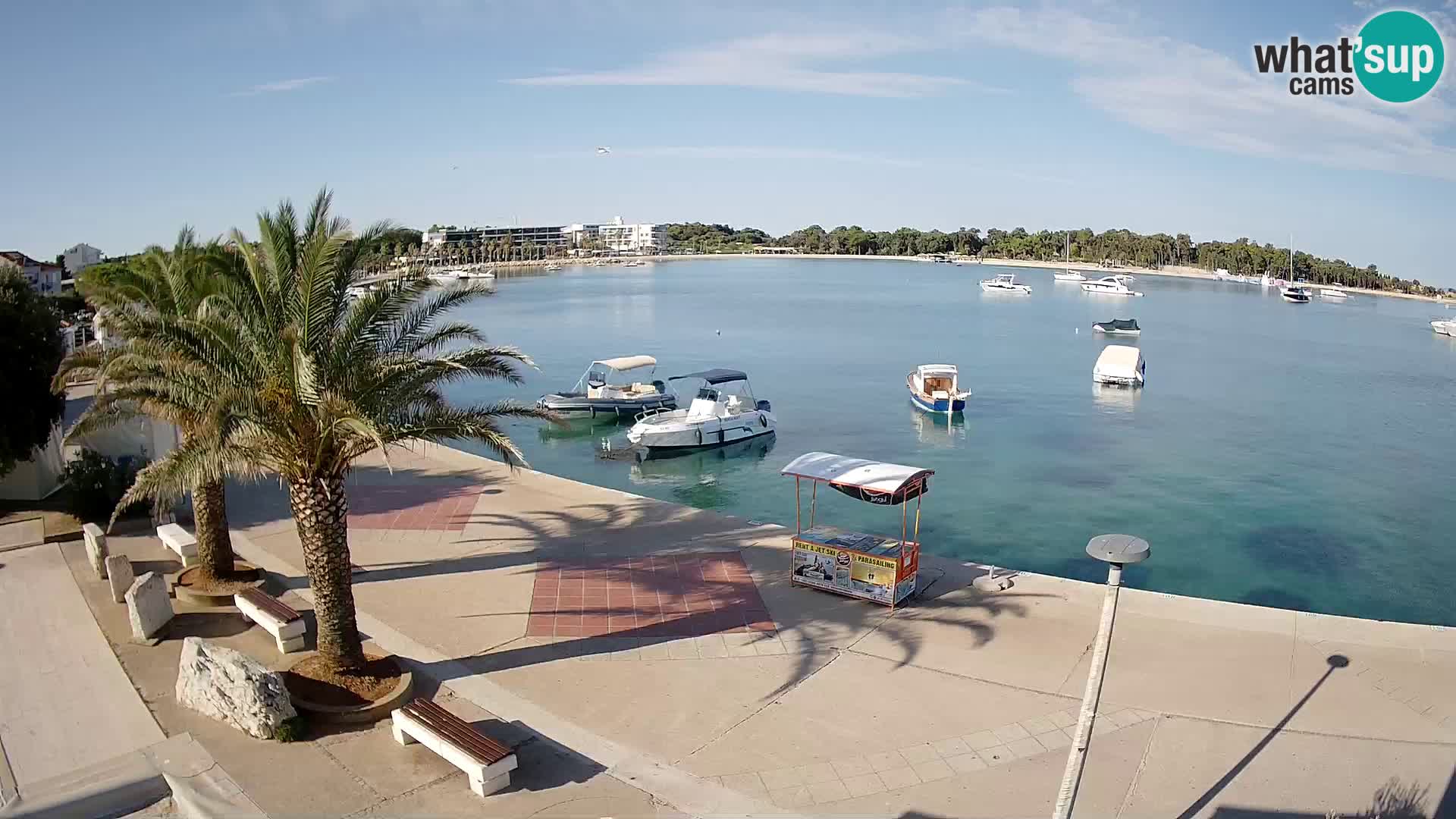 Promenade in Novalja