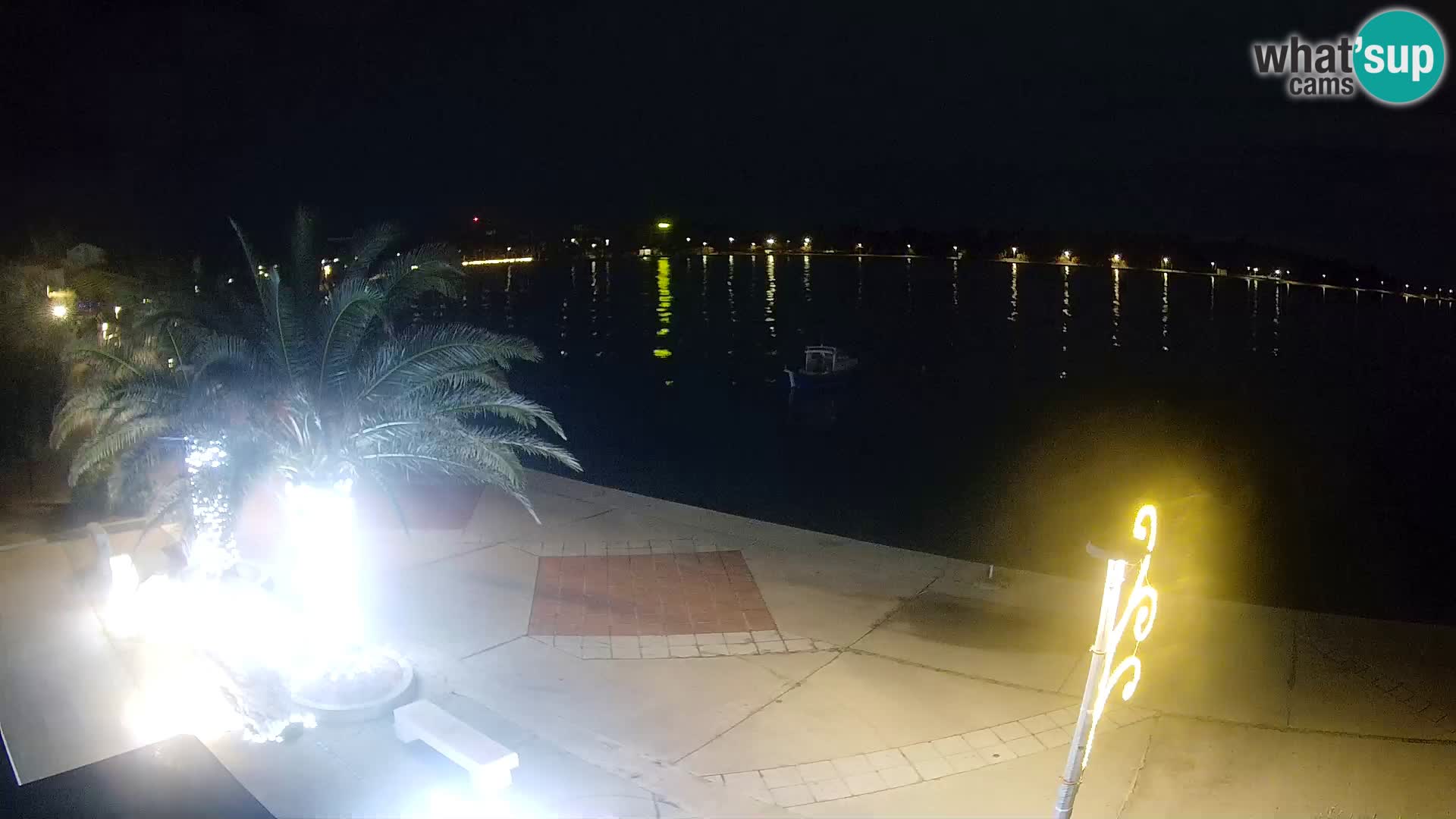 Seaside promenade in Novalja