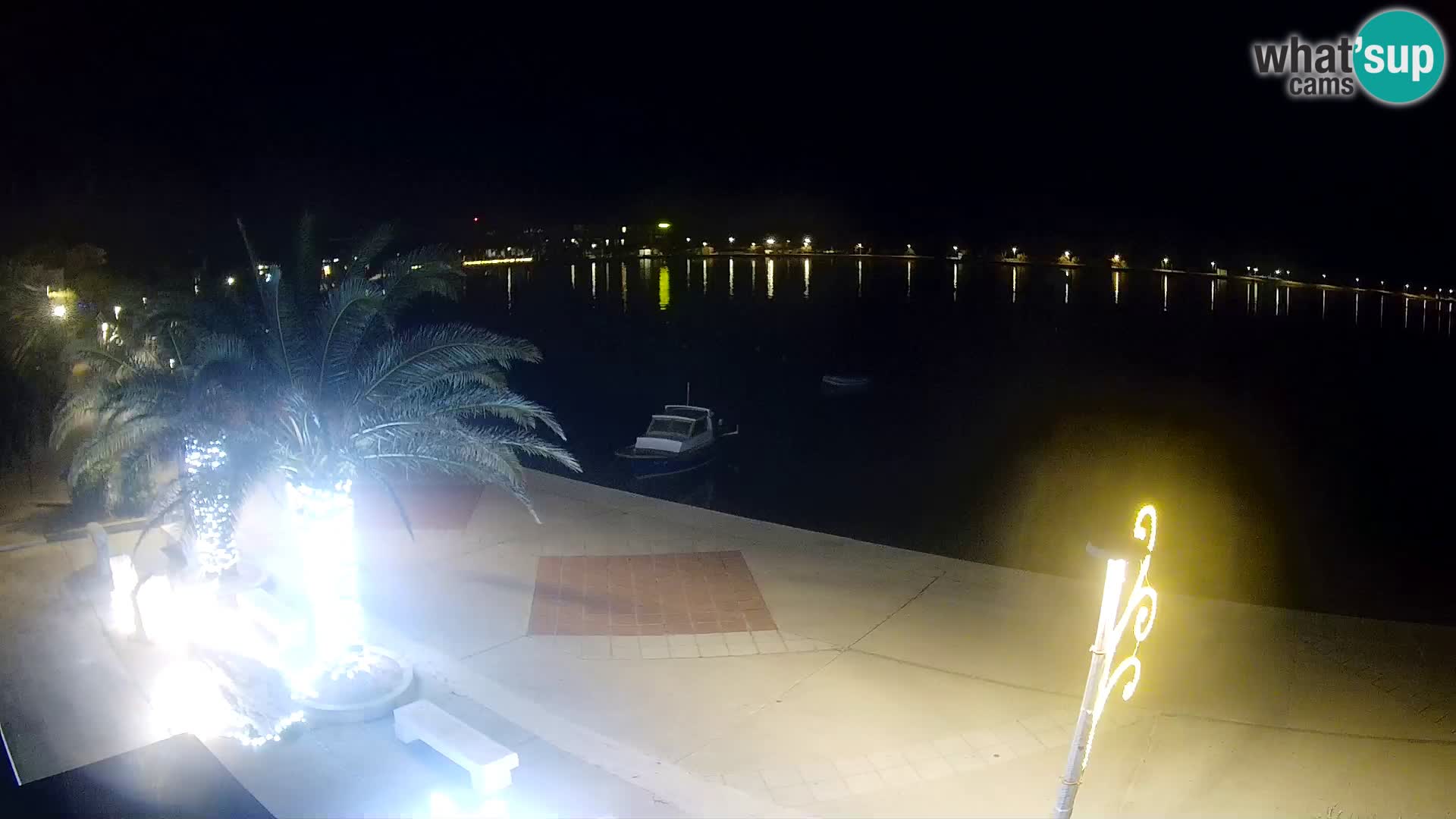 Seaside promenade in Novalja