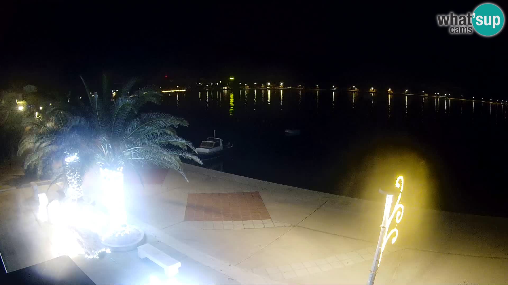 Seaside promenade in Novalja