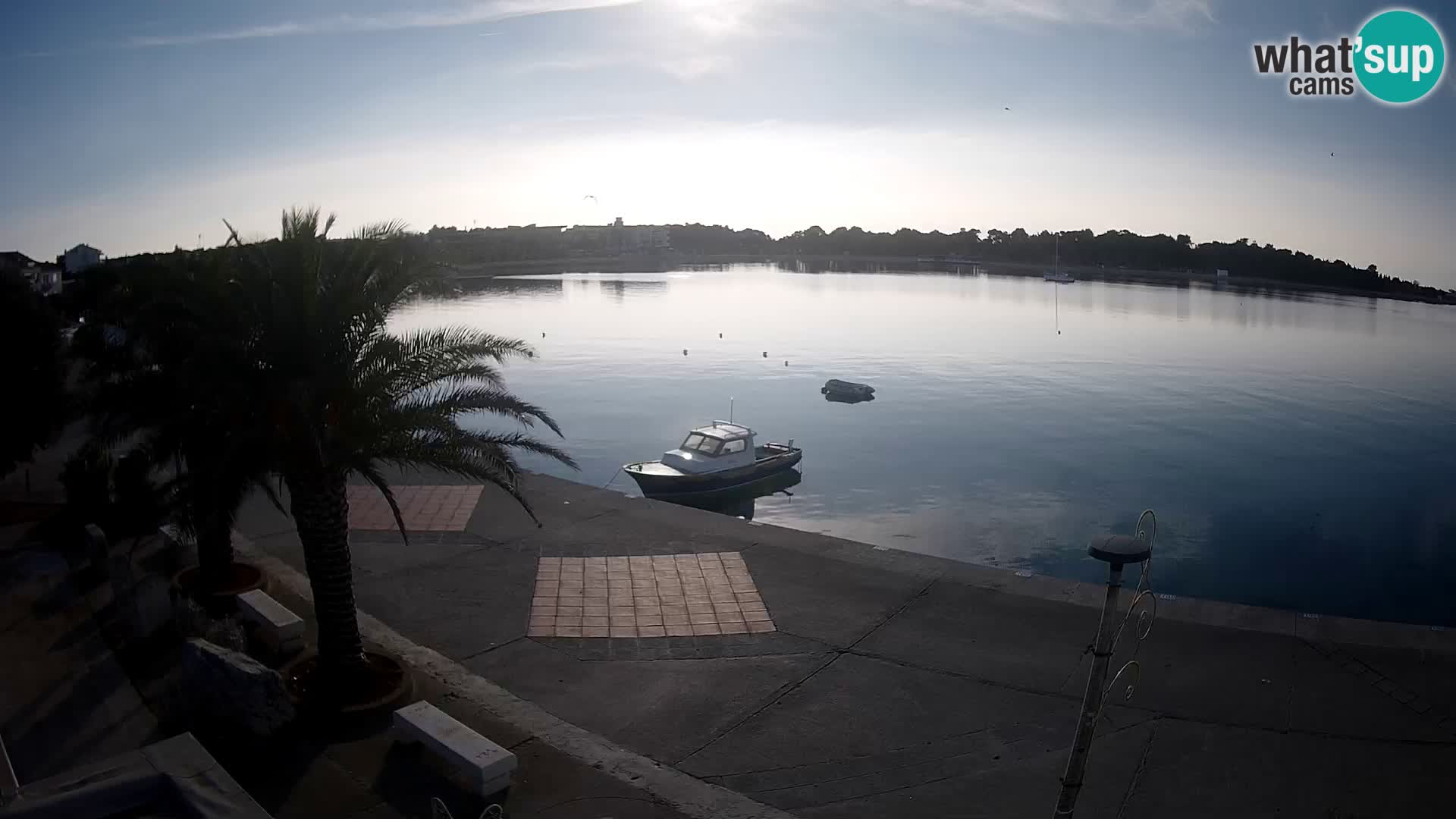 Seaside promenade in Novalja