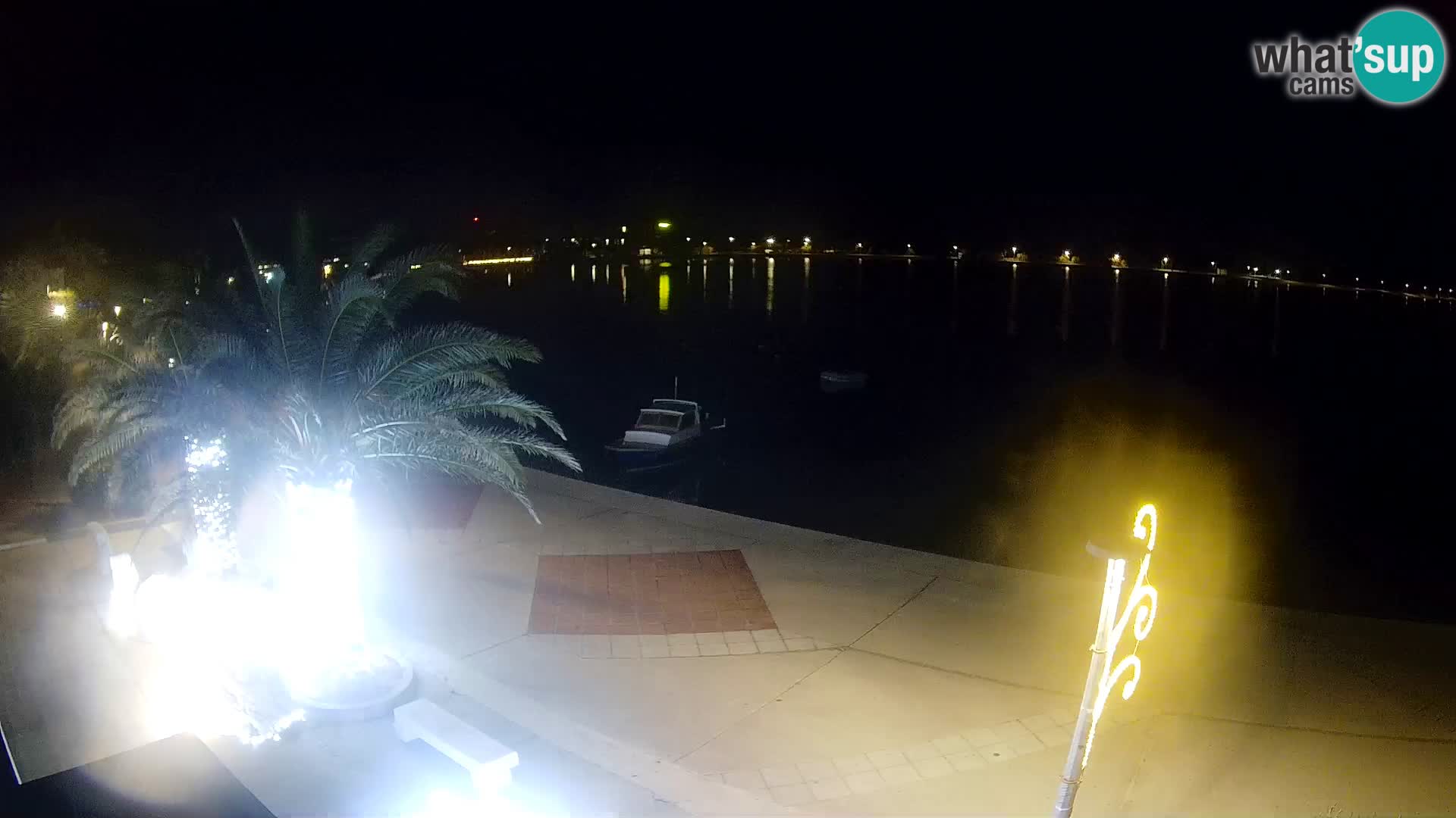 Seaside promenade in Novalja