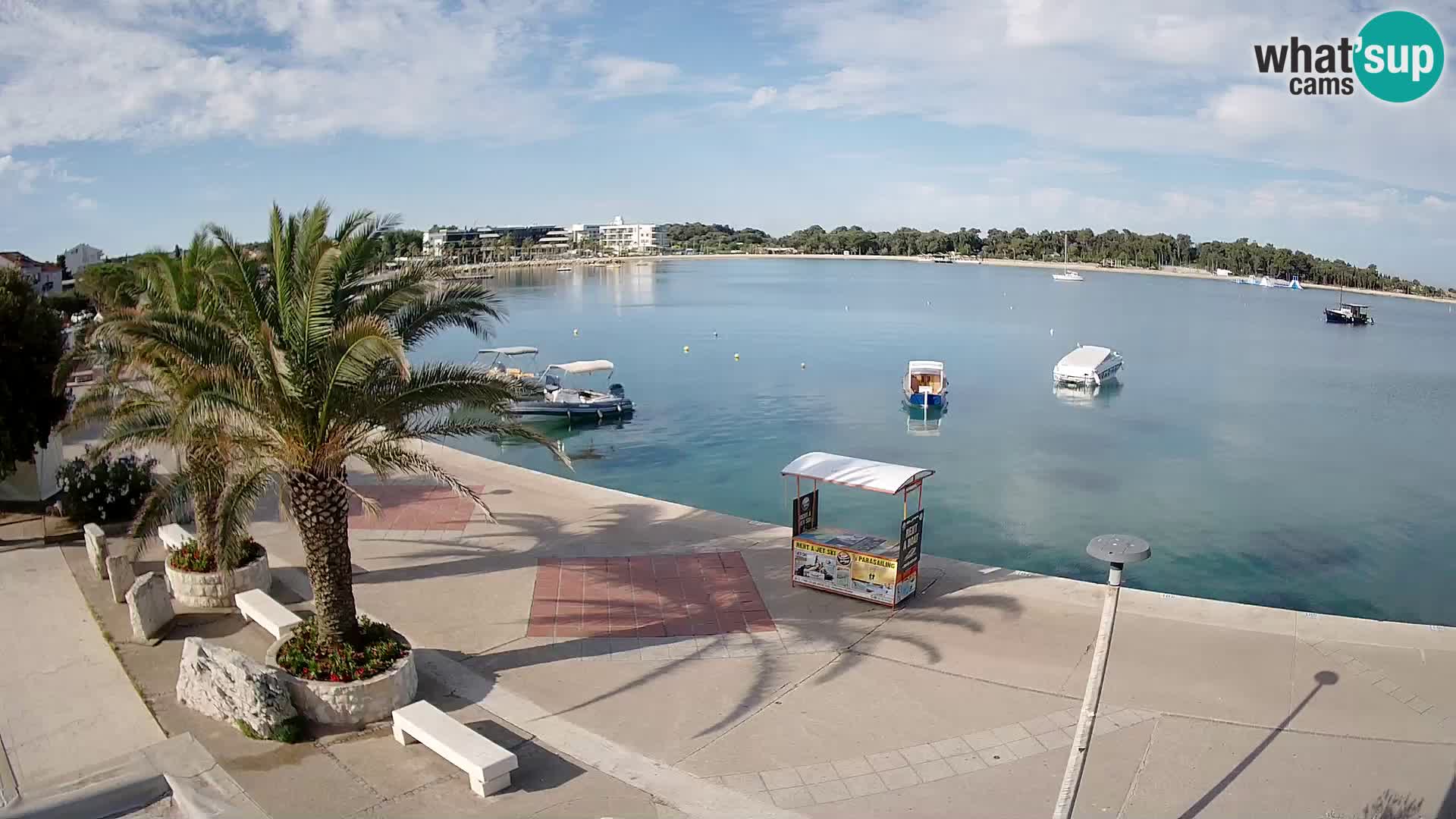Promenade in Novalja