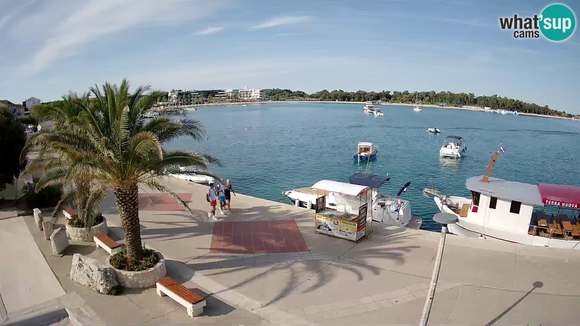Promenade in Novalja