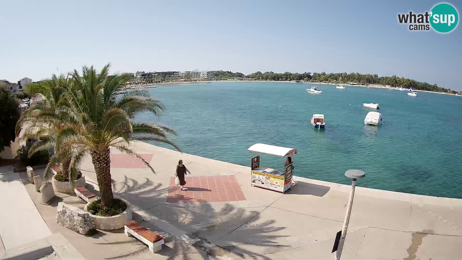 Promenade a Novalja
