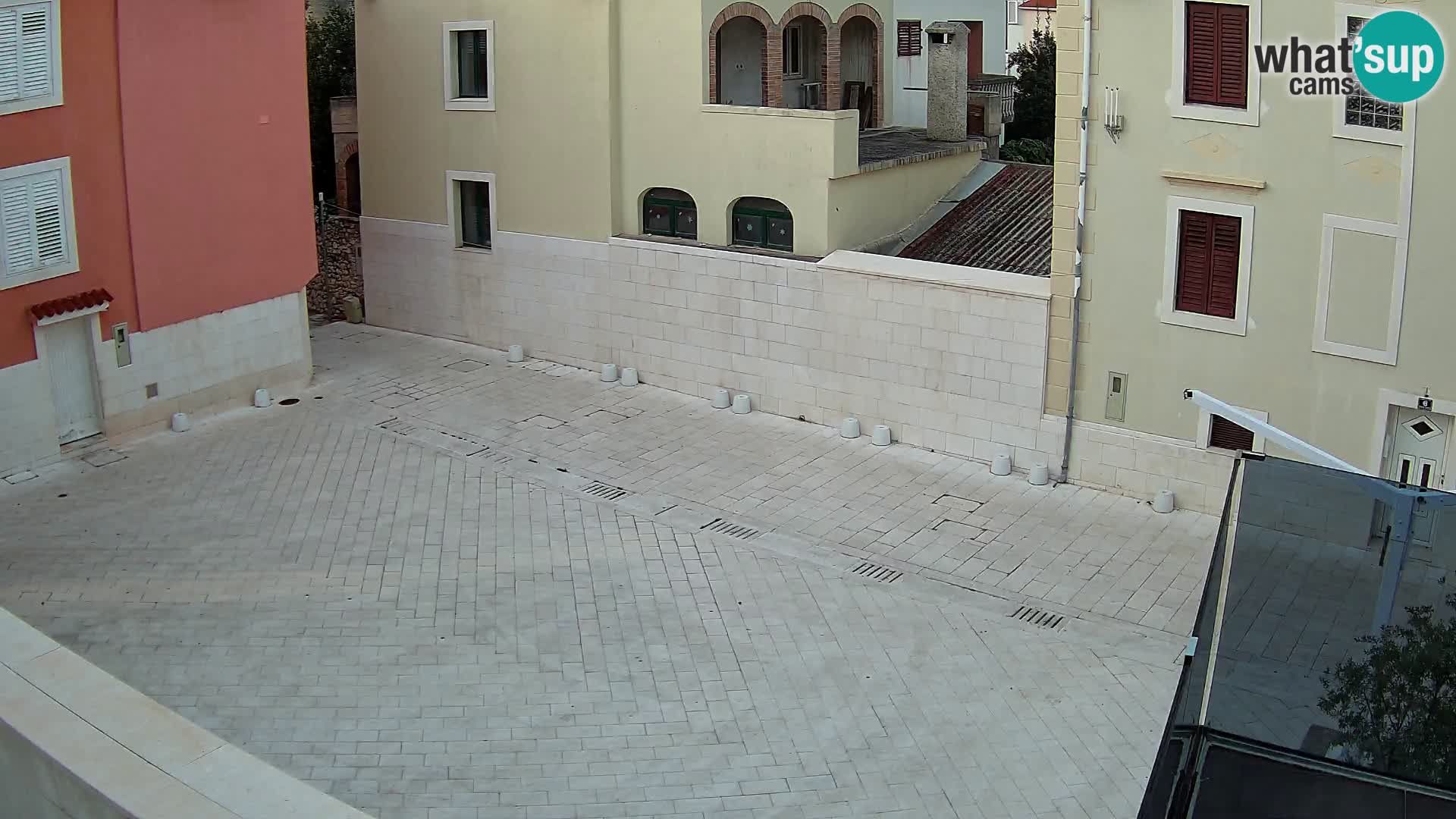 Novalja – piazza Alojzija Stepinca e via Dalmacia