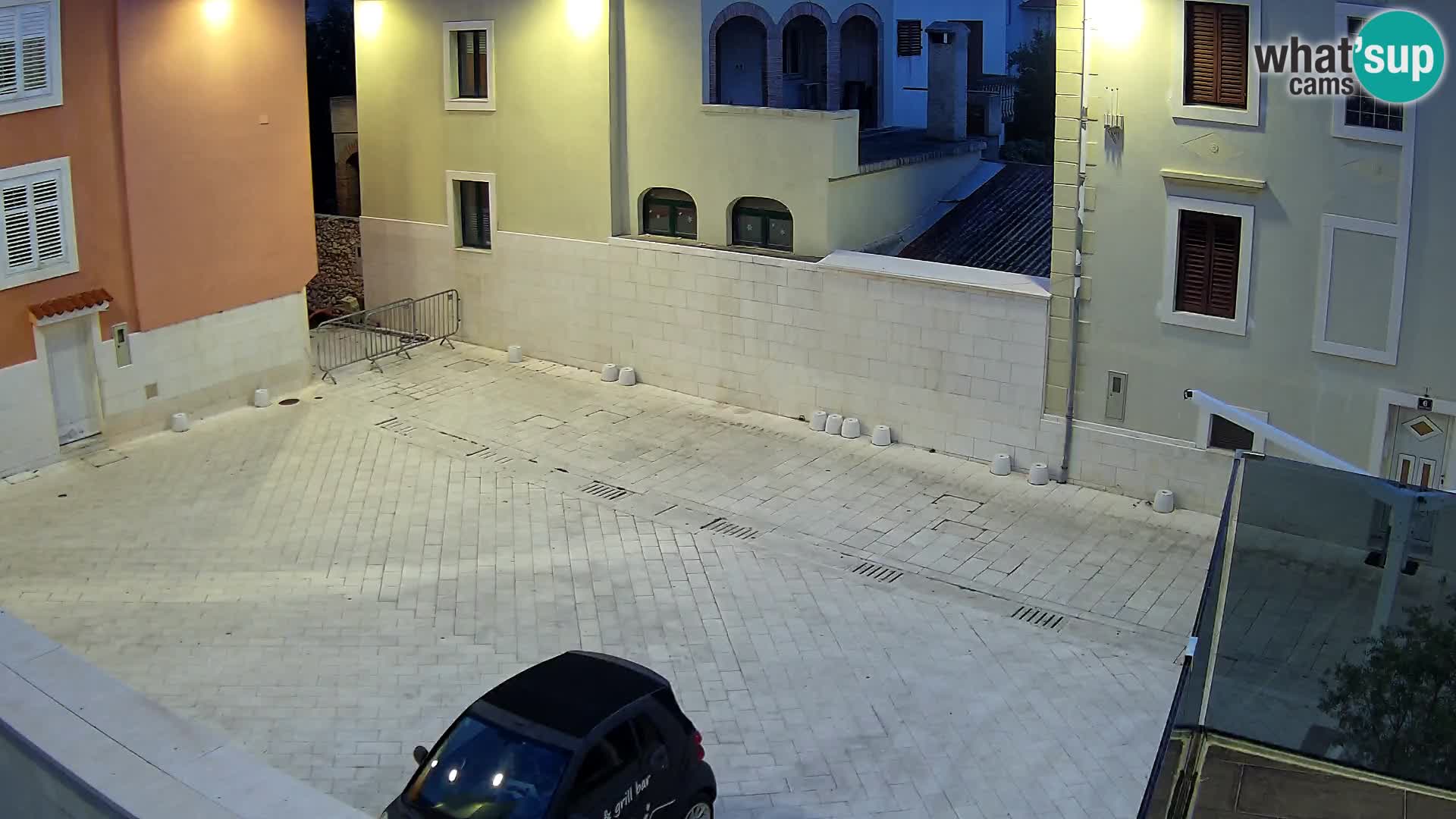 Novalja – piazza Alojzija Stepinca e via Dalmacia