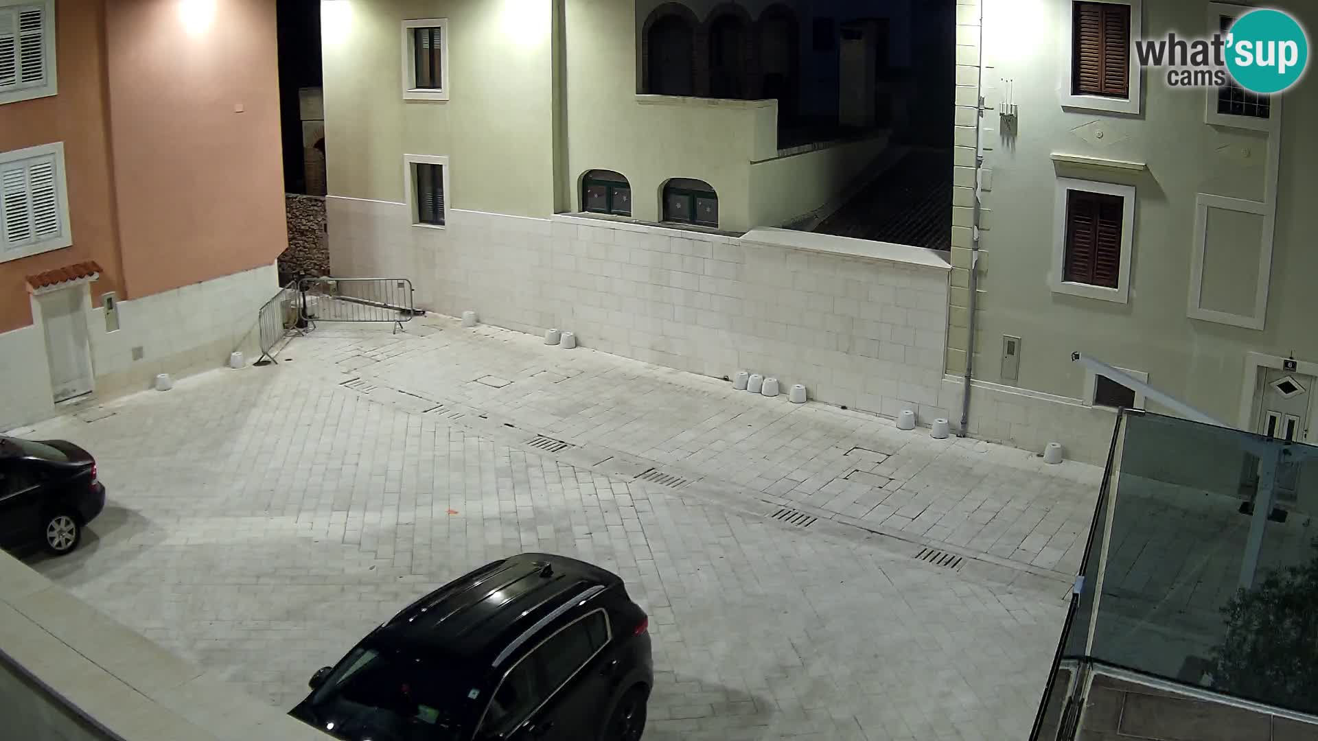 Novalja – piazza Alojzija Stepinca e via Dalmacia