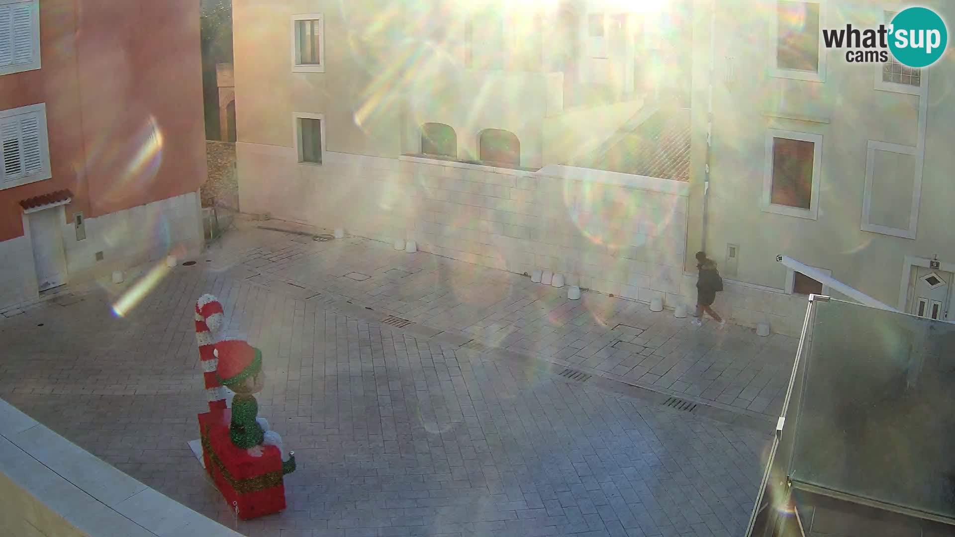 Novalja – piazza Alojzija Stepinca e via Dalmacia