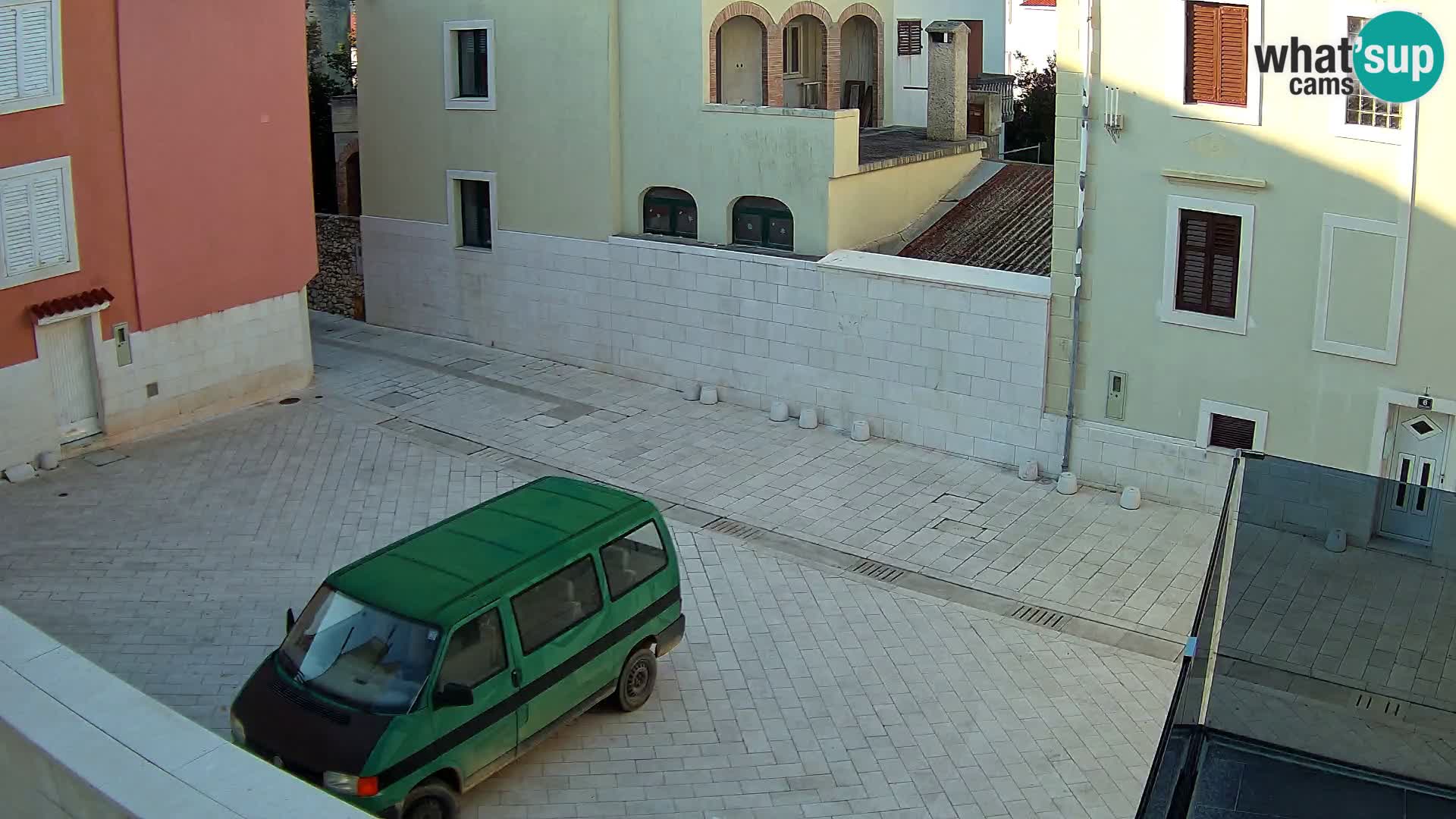 Novalja – piazza Alojzija Stepinca e via Dalmacia