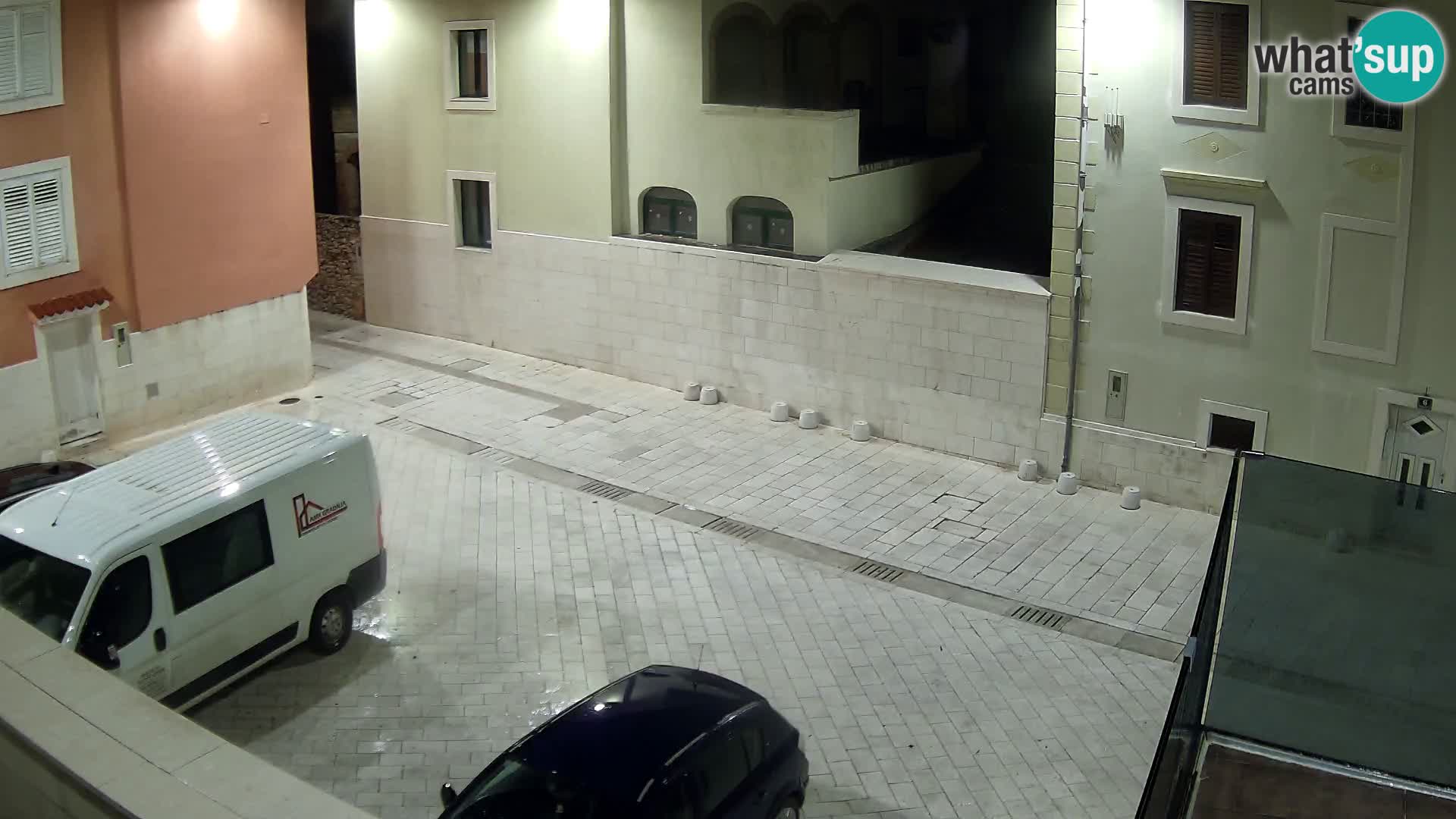 Novalja – place Alojzija Stepinca e via Dalmatinska