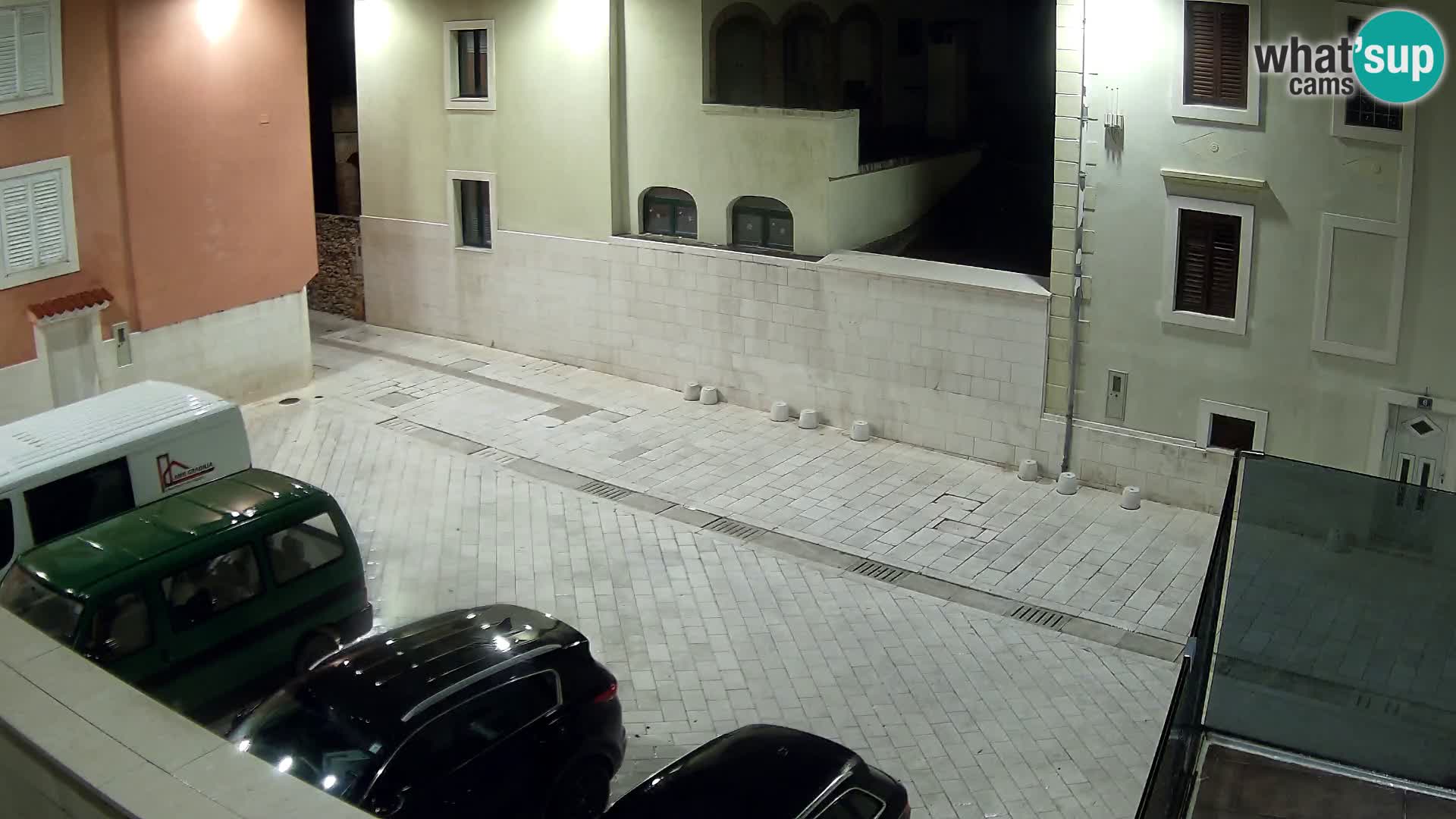 Novalja – piazza Alojzija Stepinca e via Dalmacia