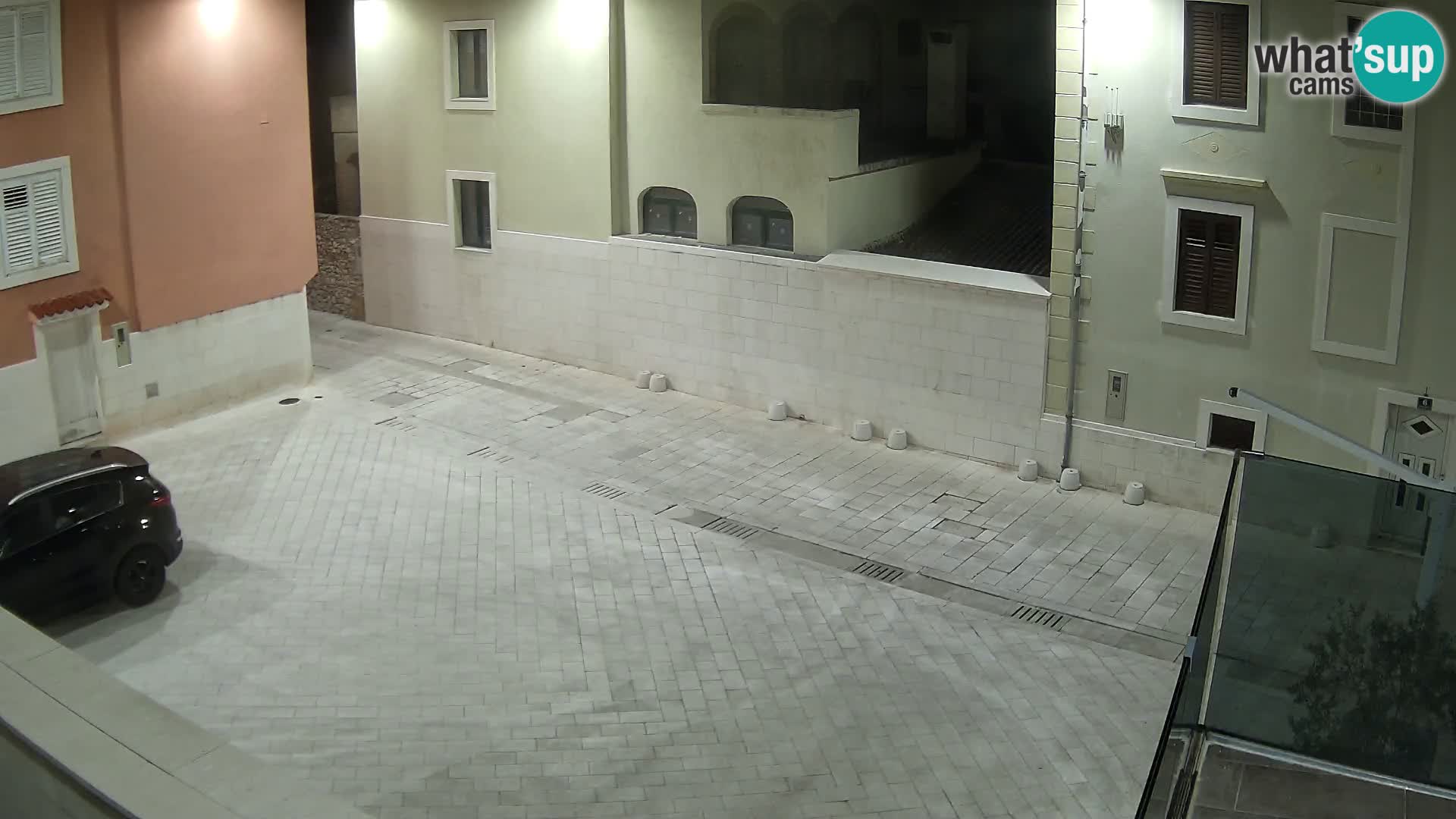 Novalja – piazza Alojzija Stepinca e via Dalmacia