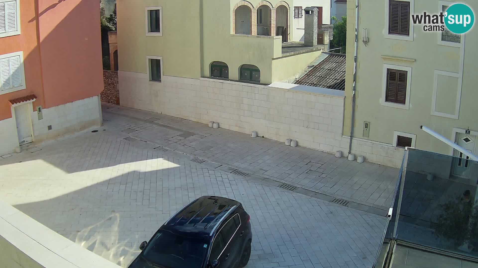 Novalja – piazza Alojzija Stepinca e via Dalmacia