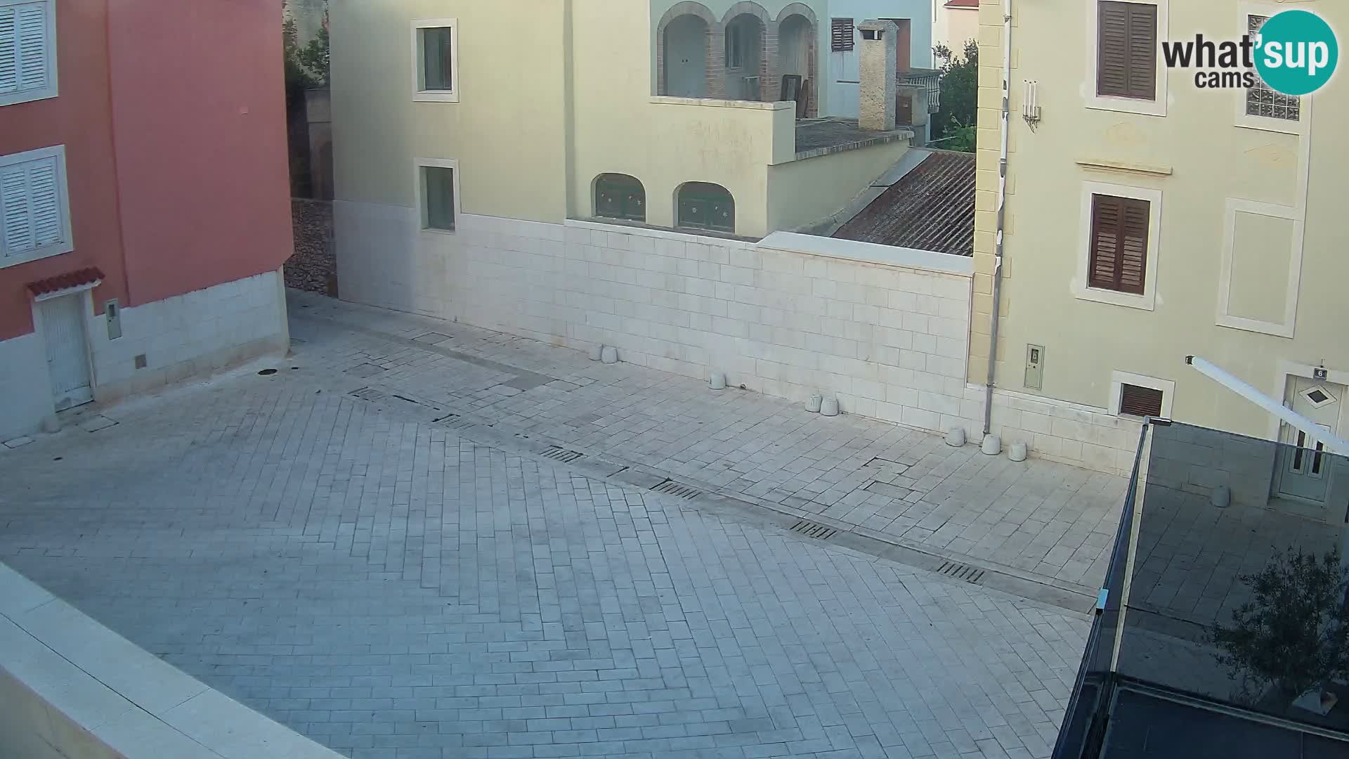 Novalja – piazza Alojzija Stepinca e via Dalmacia