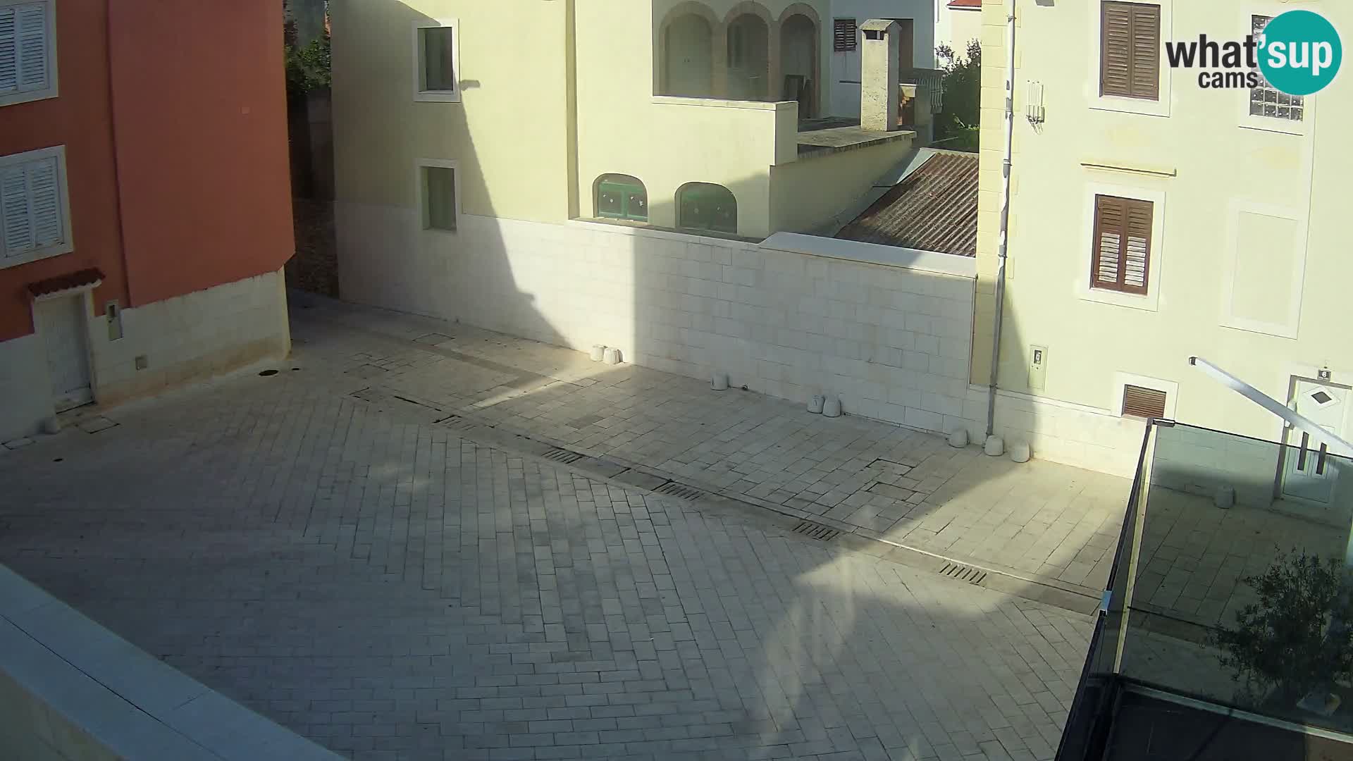Novalja – piazza Alojzija Stepinca e via Dalmacia