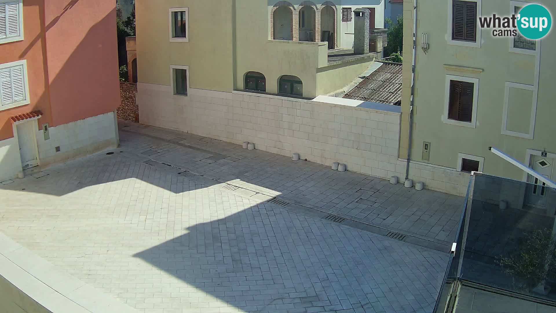 Novalja – piazza Alojzija Stepinca e via Dalmacia