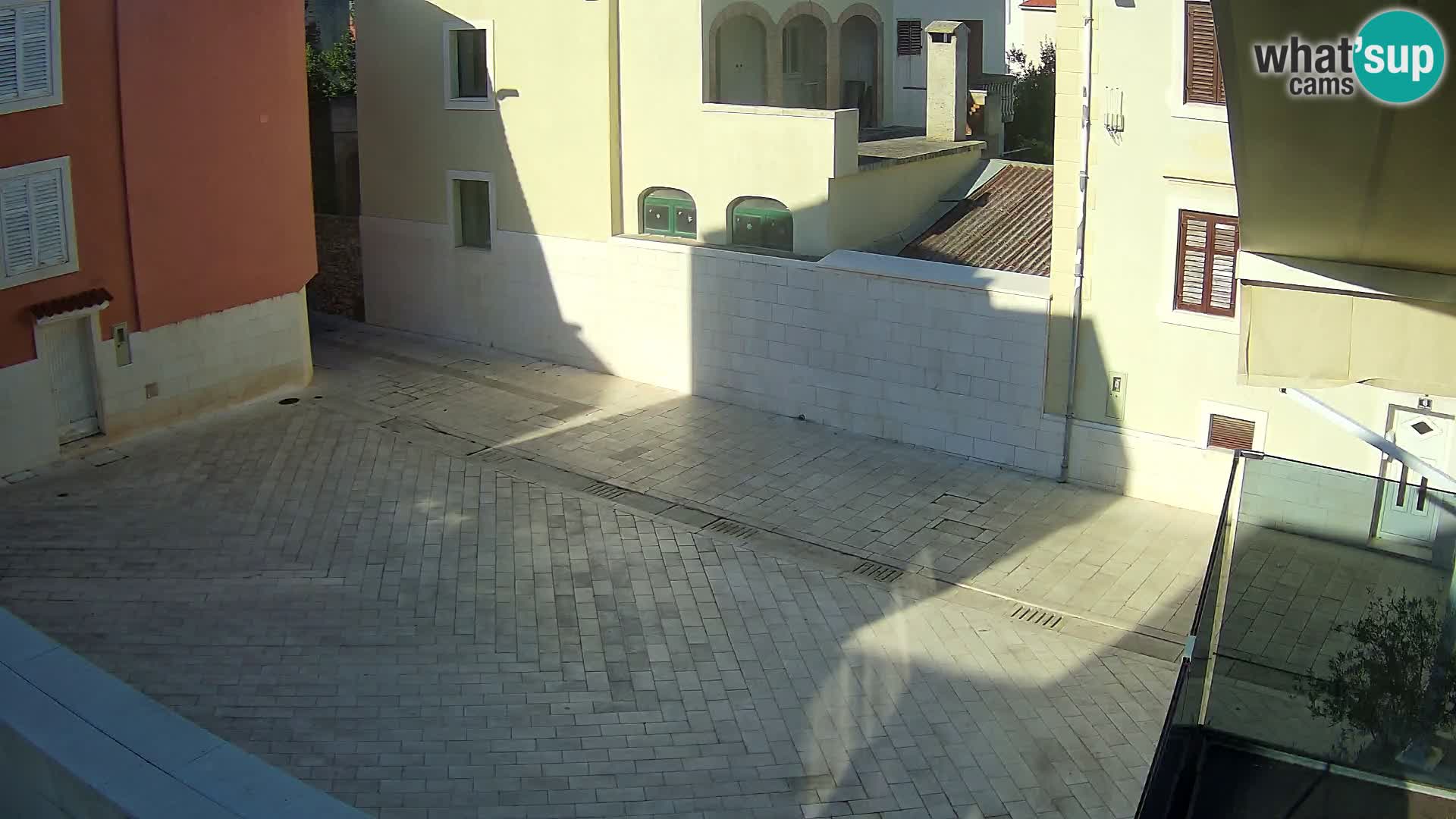 Novalja – piazza Alojzija Stepinca e via Dalmacia