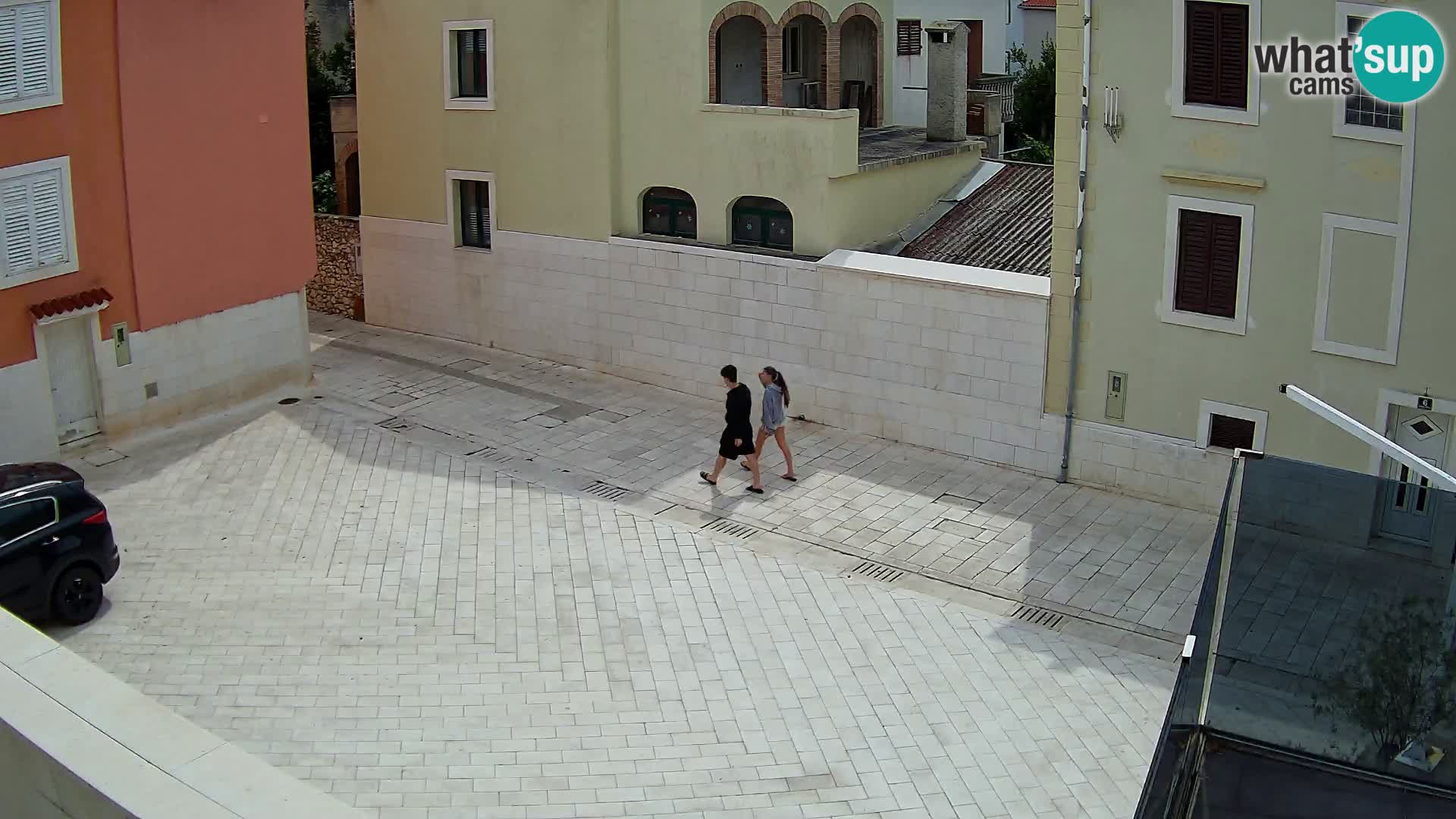 Novalja – trg Alojzija Stepinca in Dalmatinska ulica