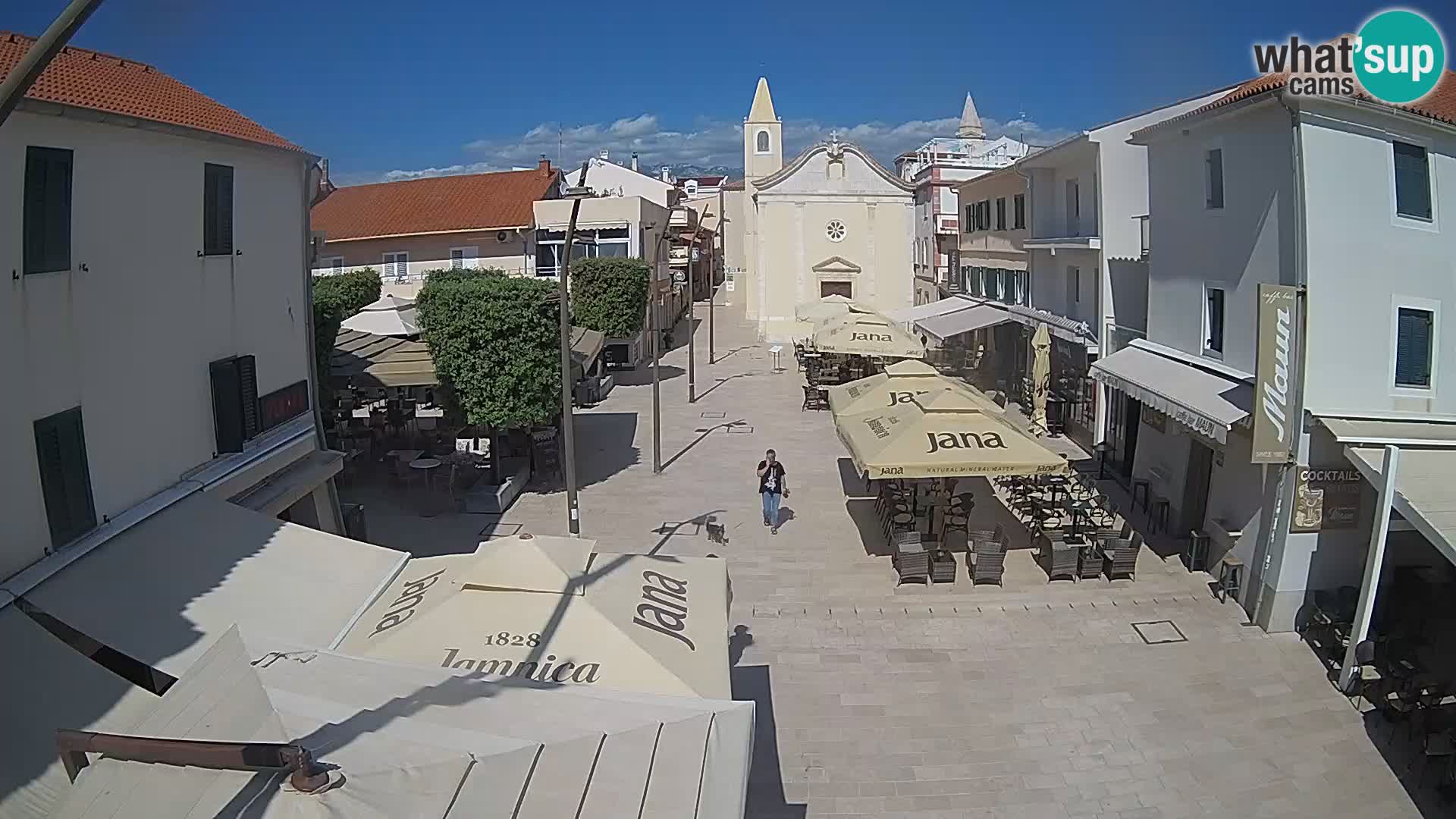 Novalja – Loža square
