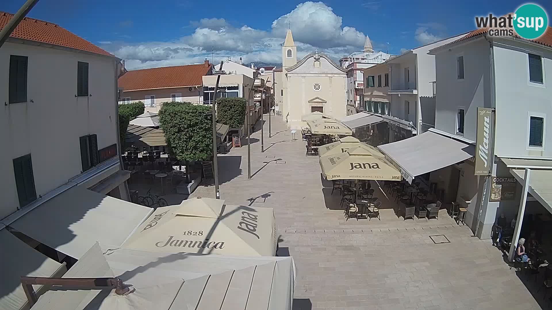 Novalja – Loža square