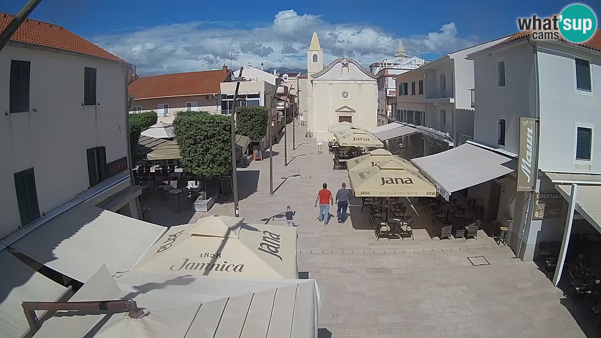 Novalja – plaza Alojzija Stepinca