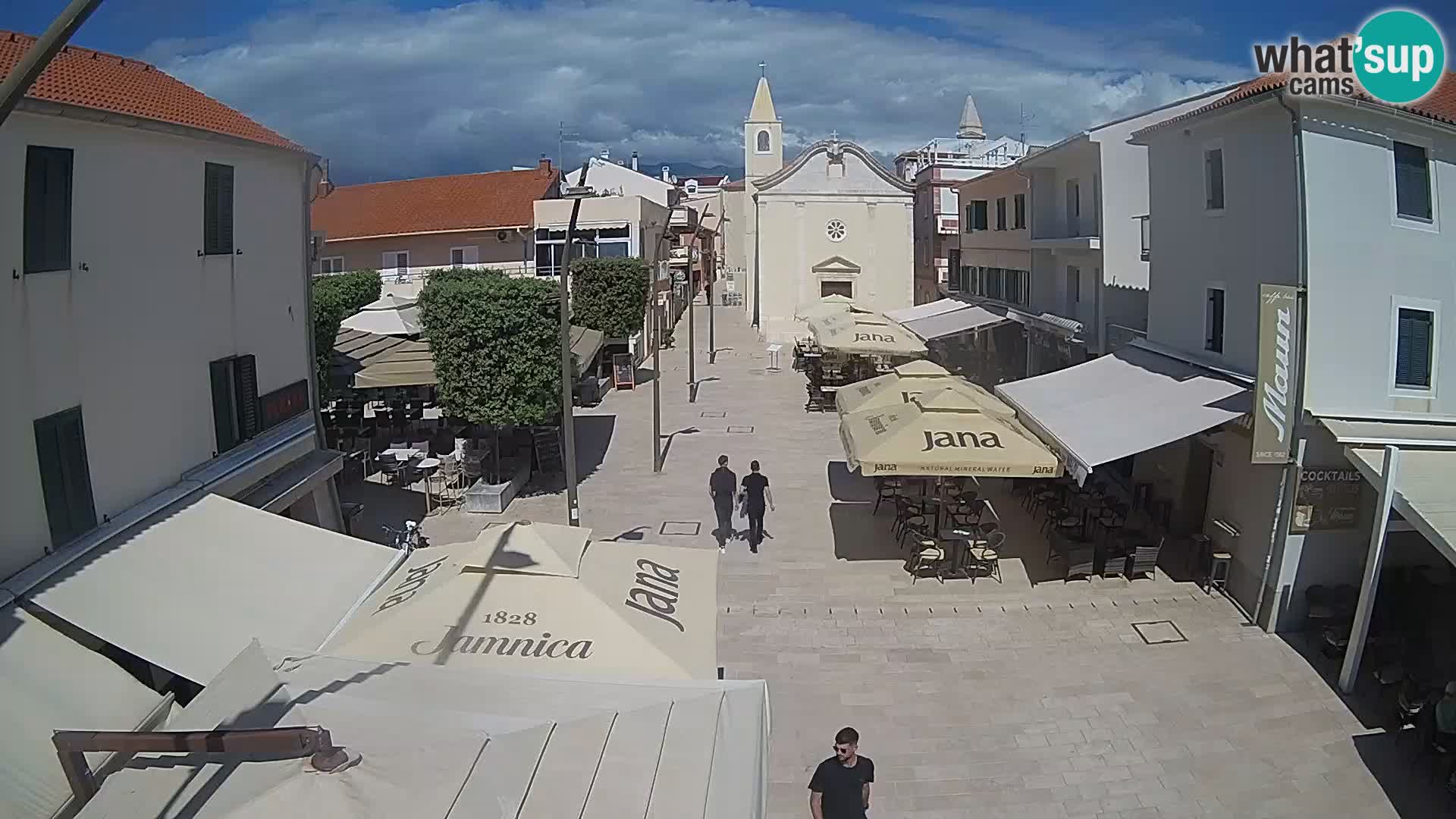 Novalja – Loža square