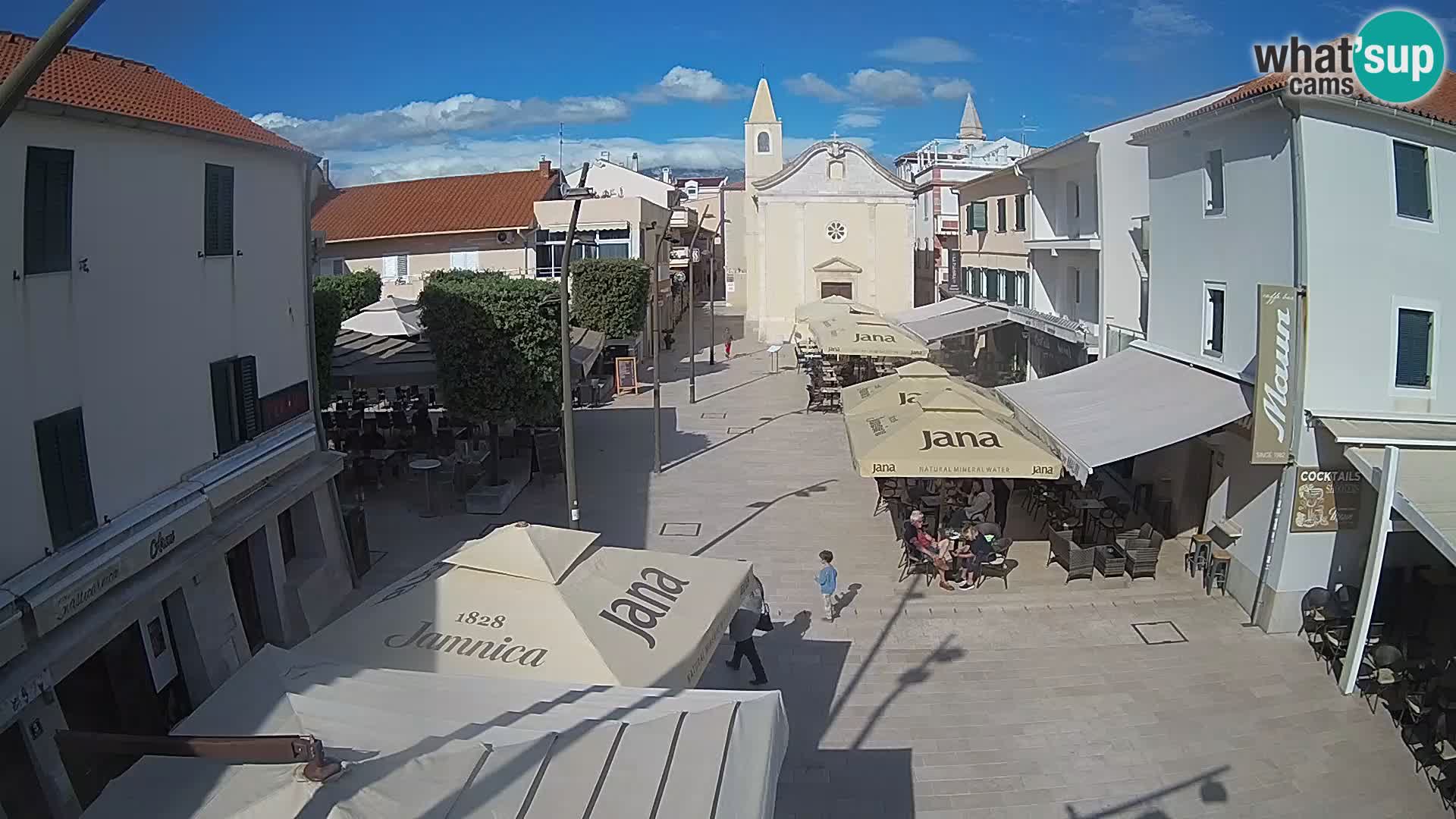 Novalja – plaza Alojzija Stepinca