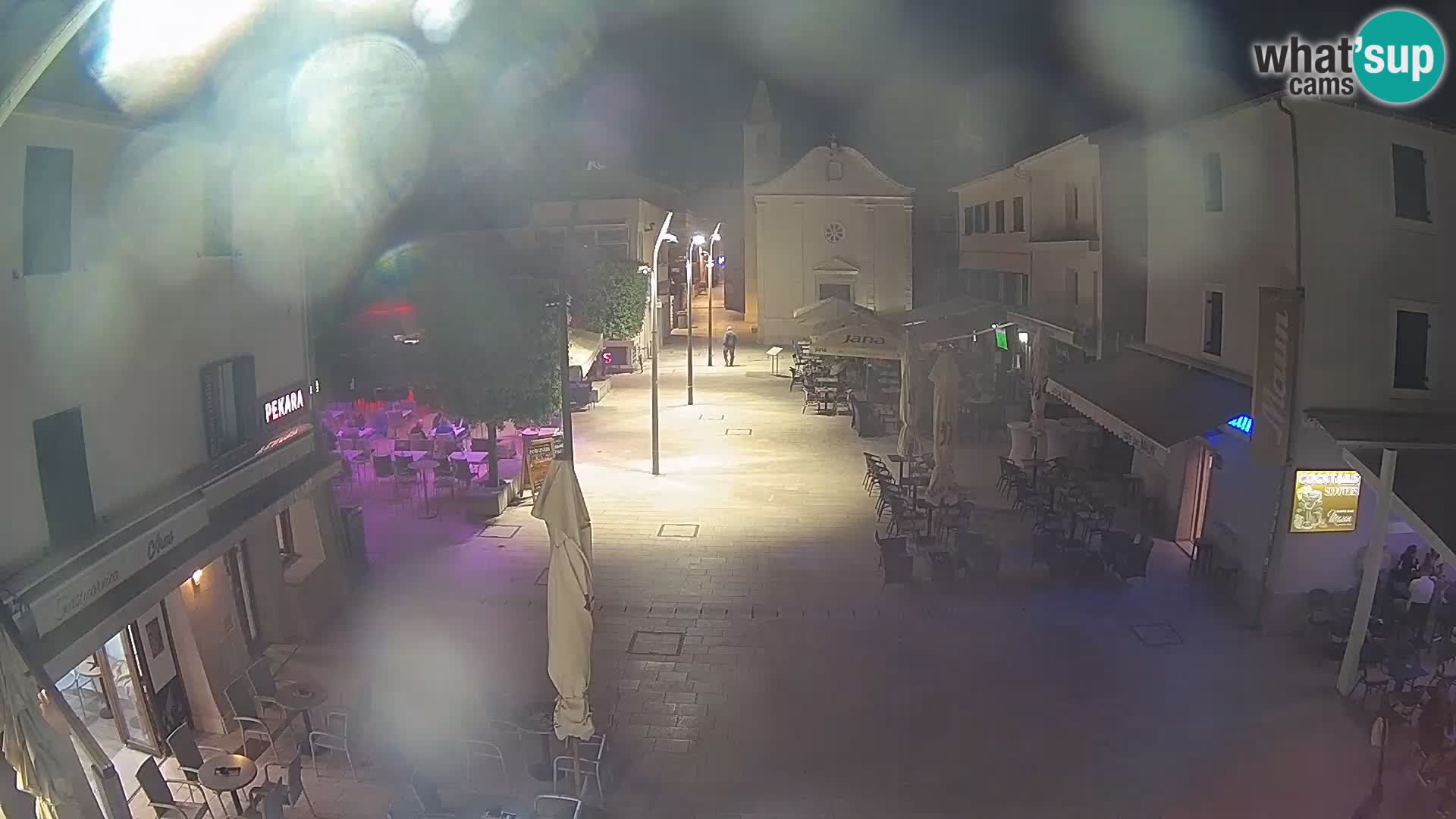Novalja – Loža square