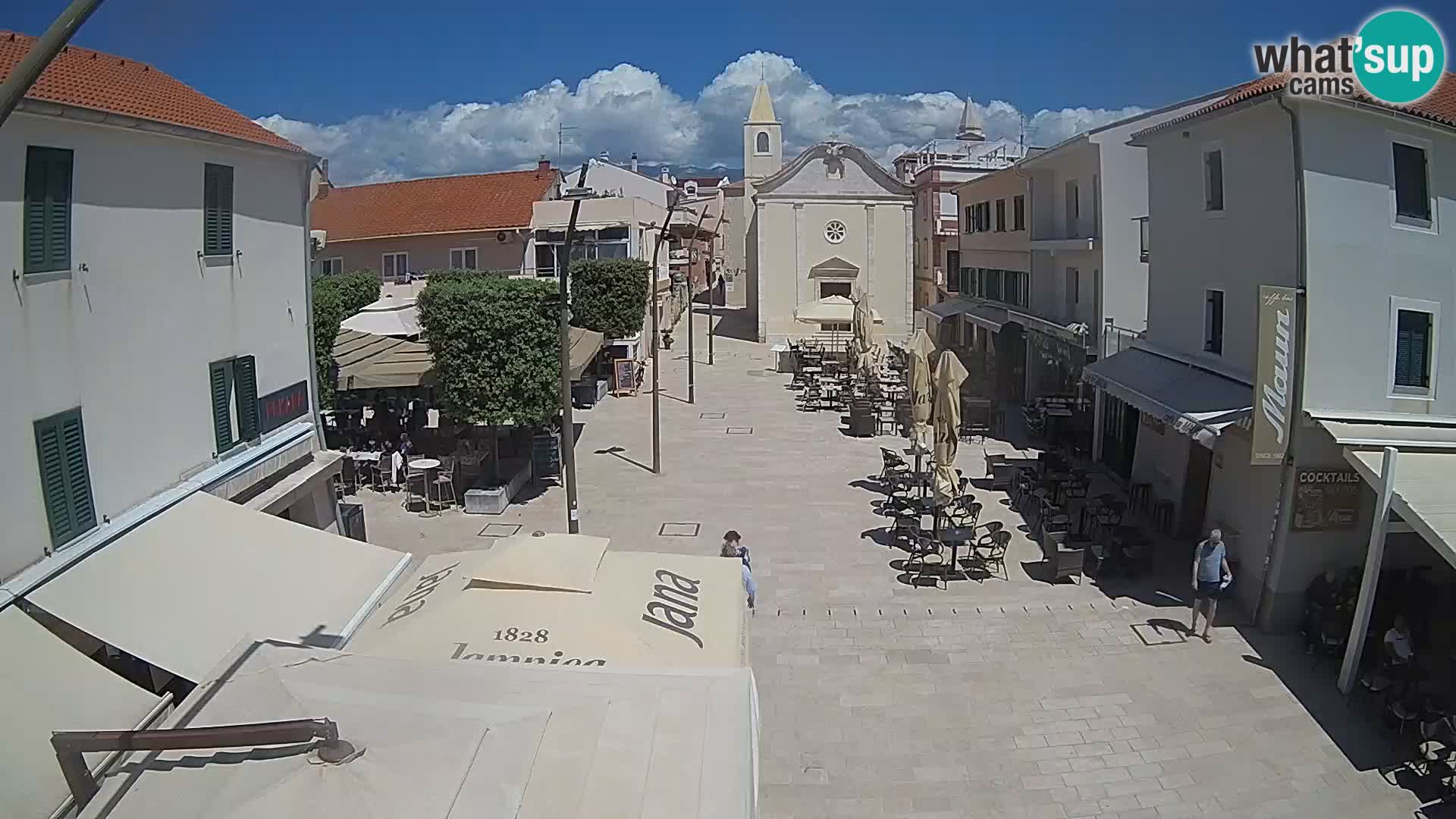 Novalja – plaza Alojzija Stepinca