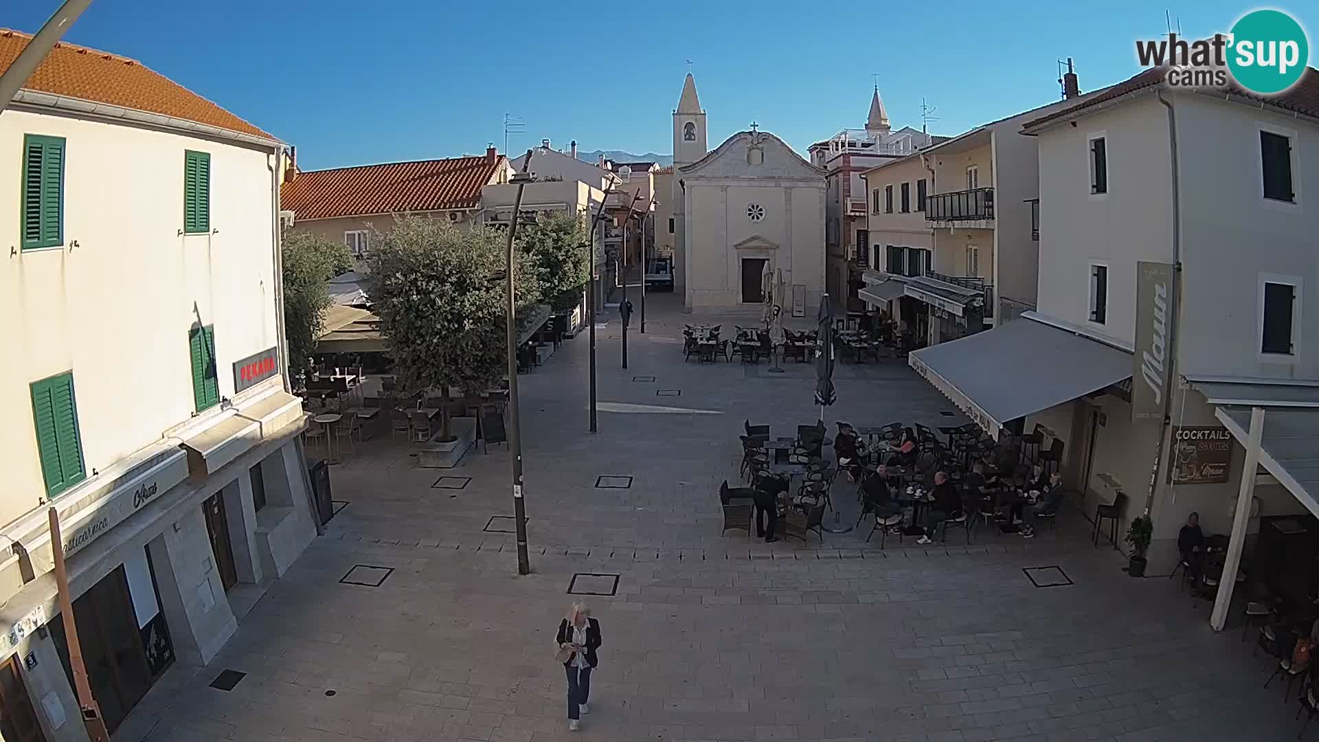 Novalja – Loža square