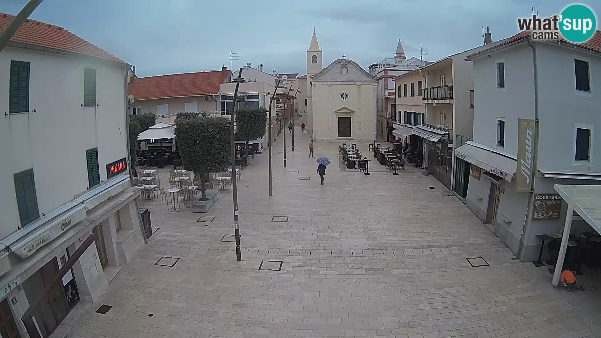 Novalja – Loža square