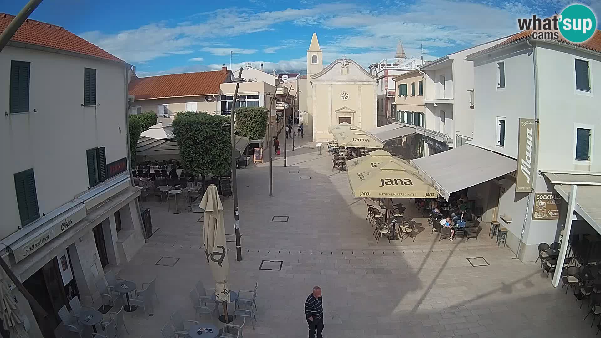 Novalja – Loža square