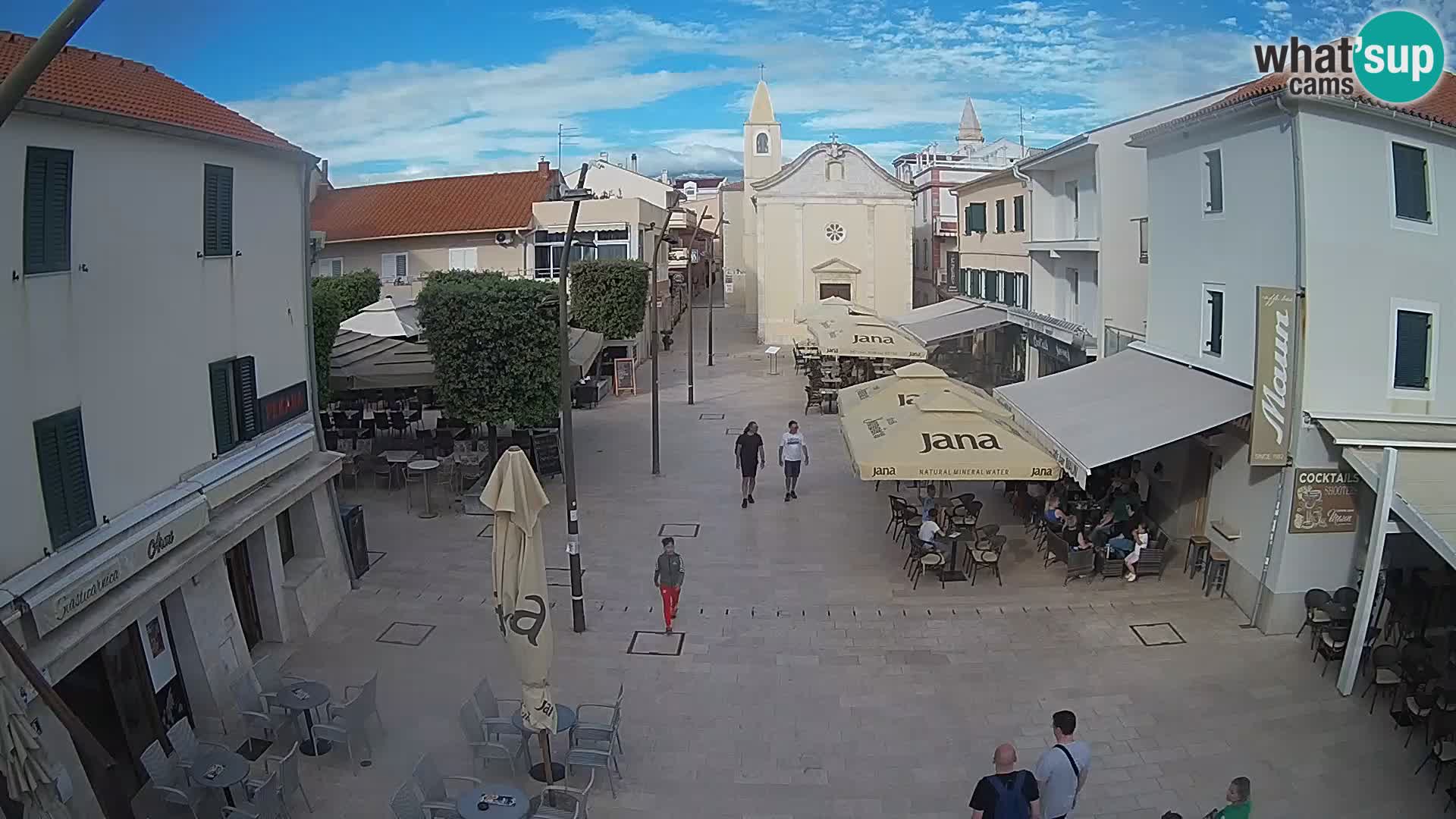 Novalja – Loža square