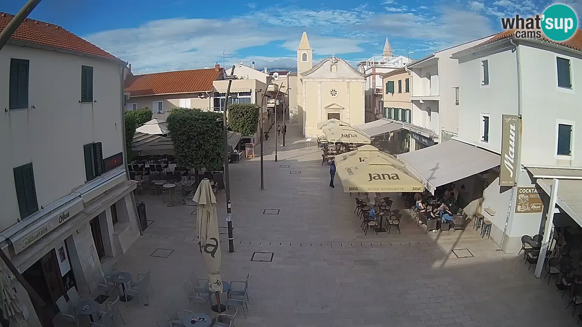 Novalja – Loža square