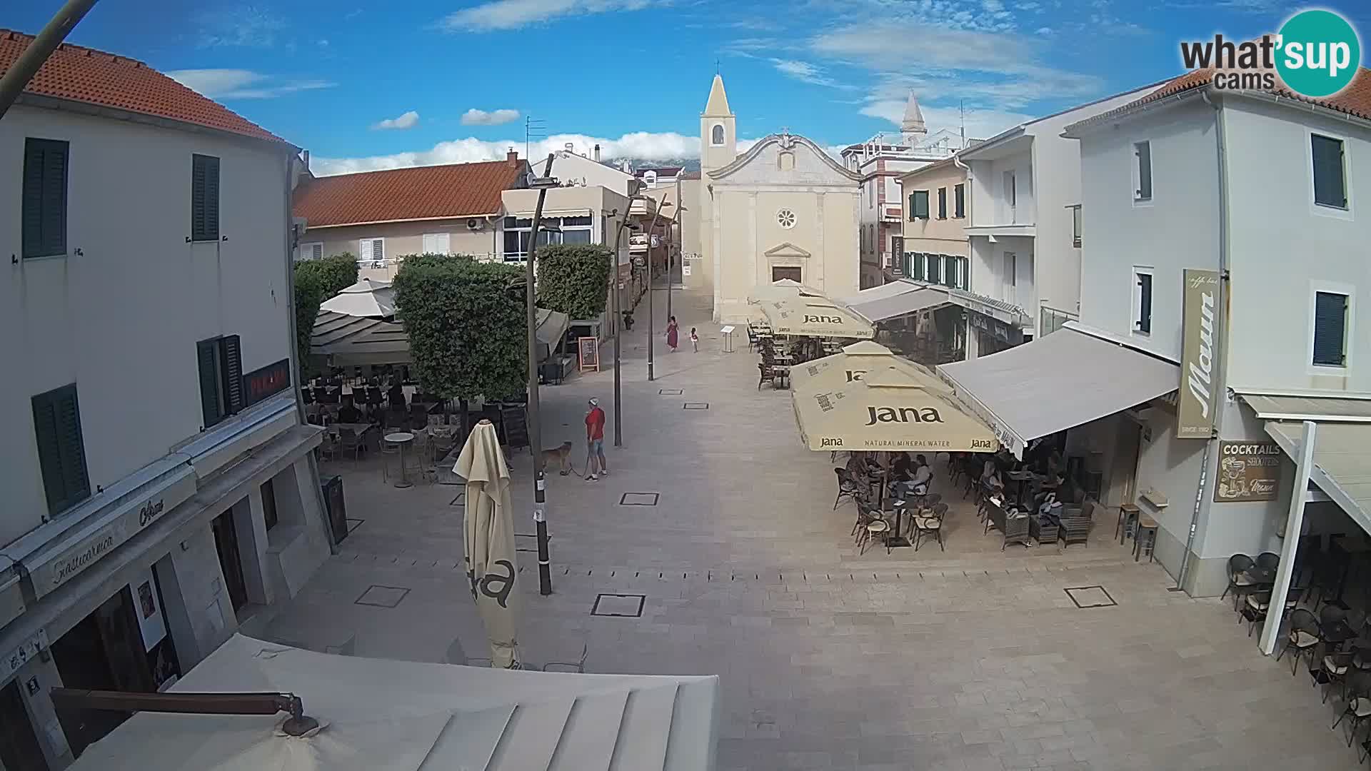 Novalja – Loža square