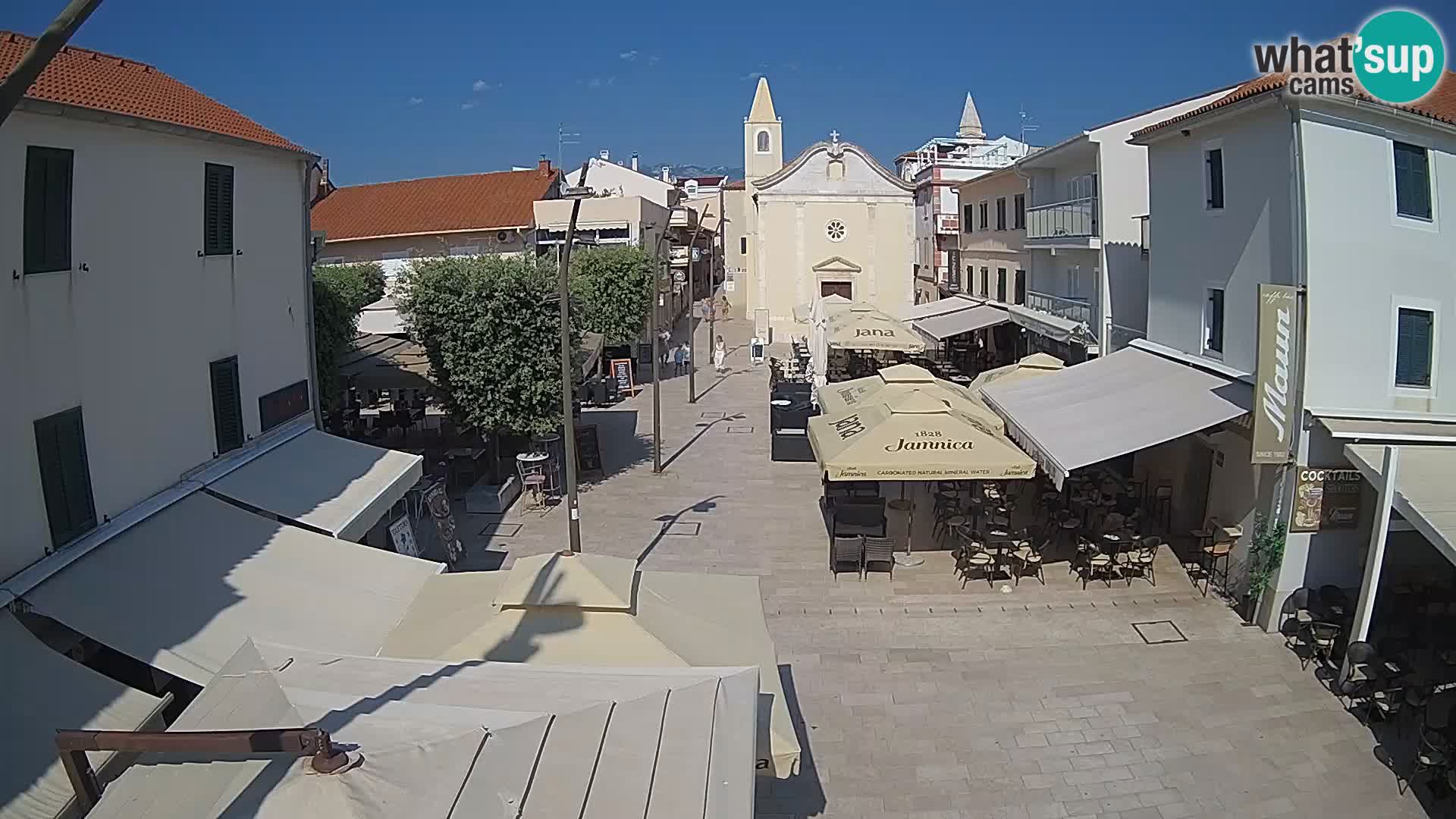 Novalja – Loža square