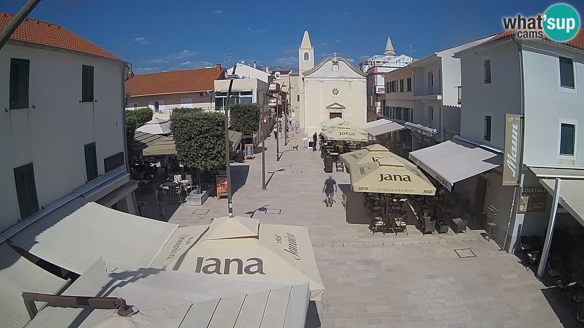 Novalja – piazza Loža