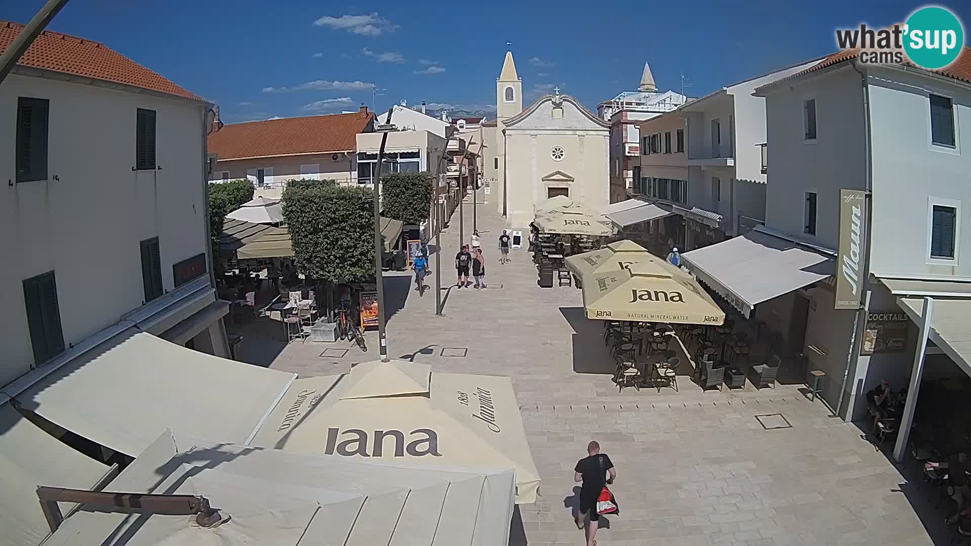 Novalja – plaza Alojzija Stepinca
