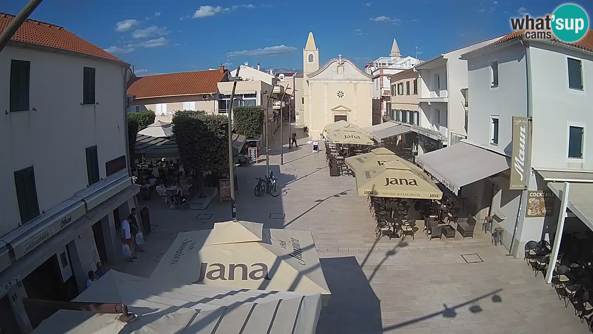 Novalja – piazza Loža