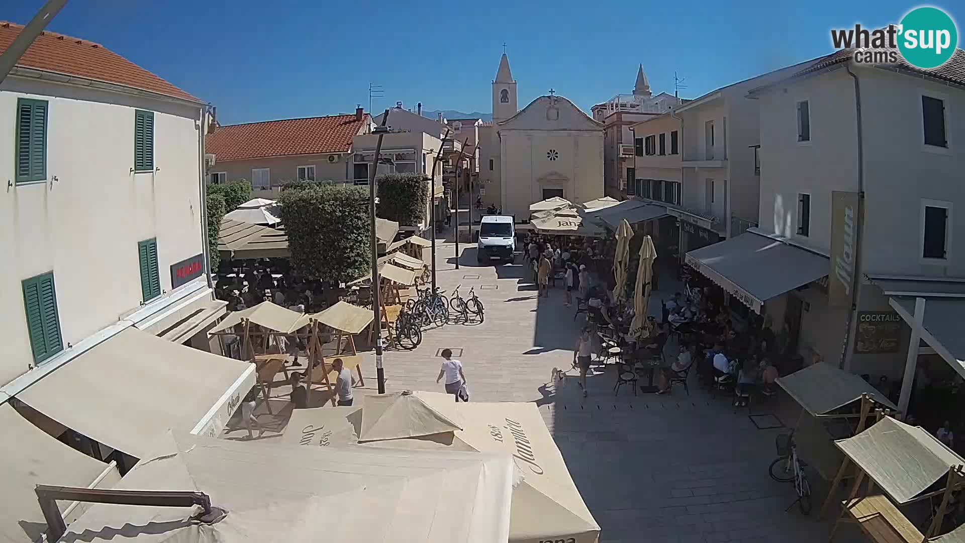 Novalja – plaza Alojzija Stepinca
