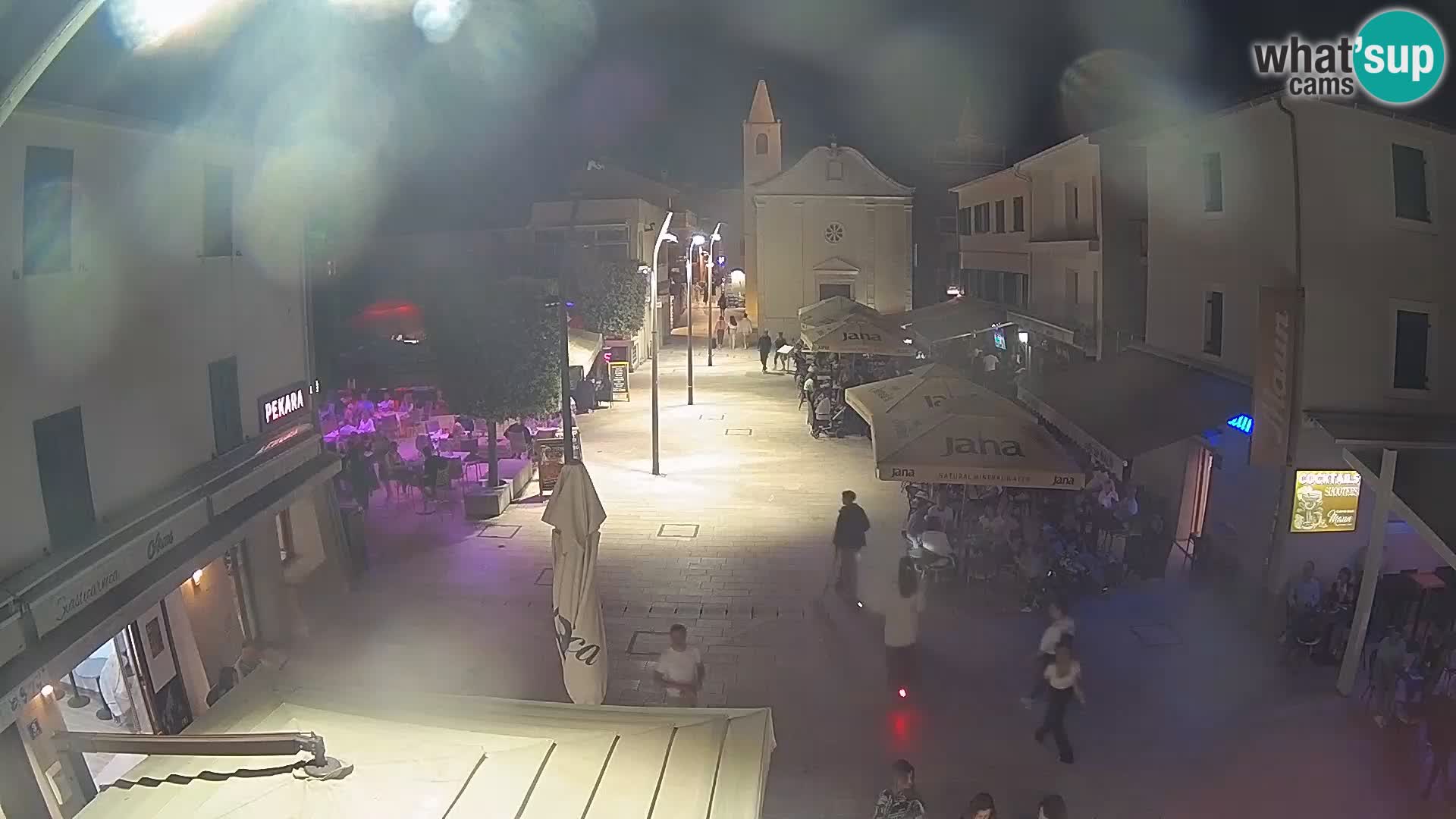 Novalja – Loža square