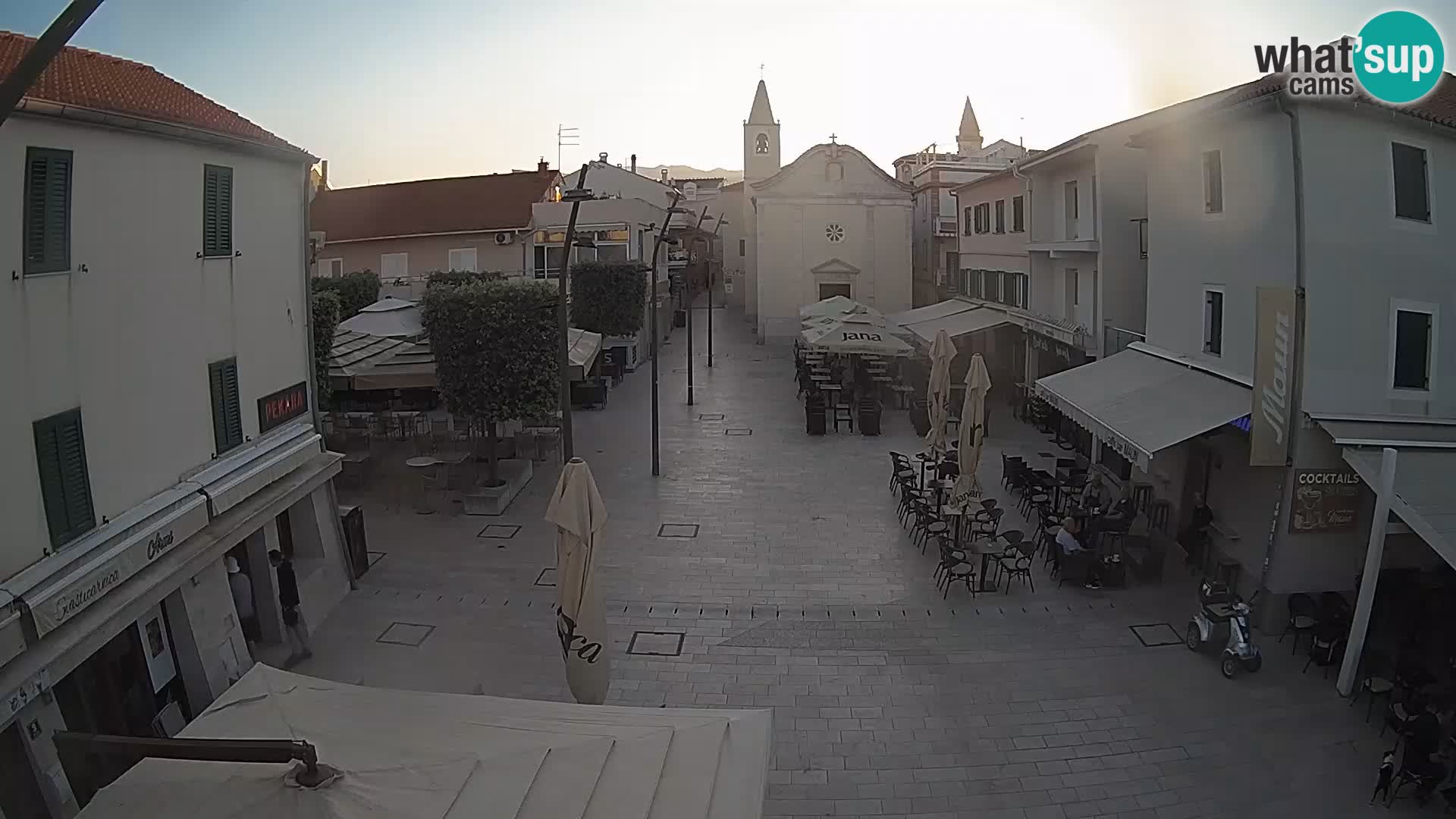 Novalja – plaza Alojzija Stepinca