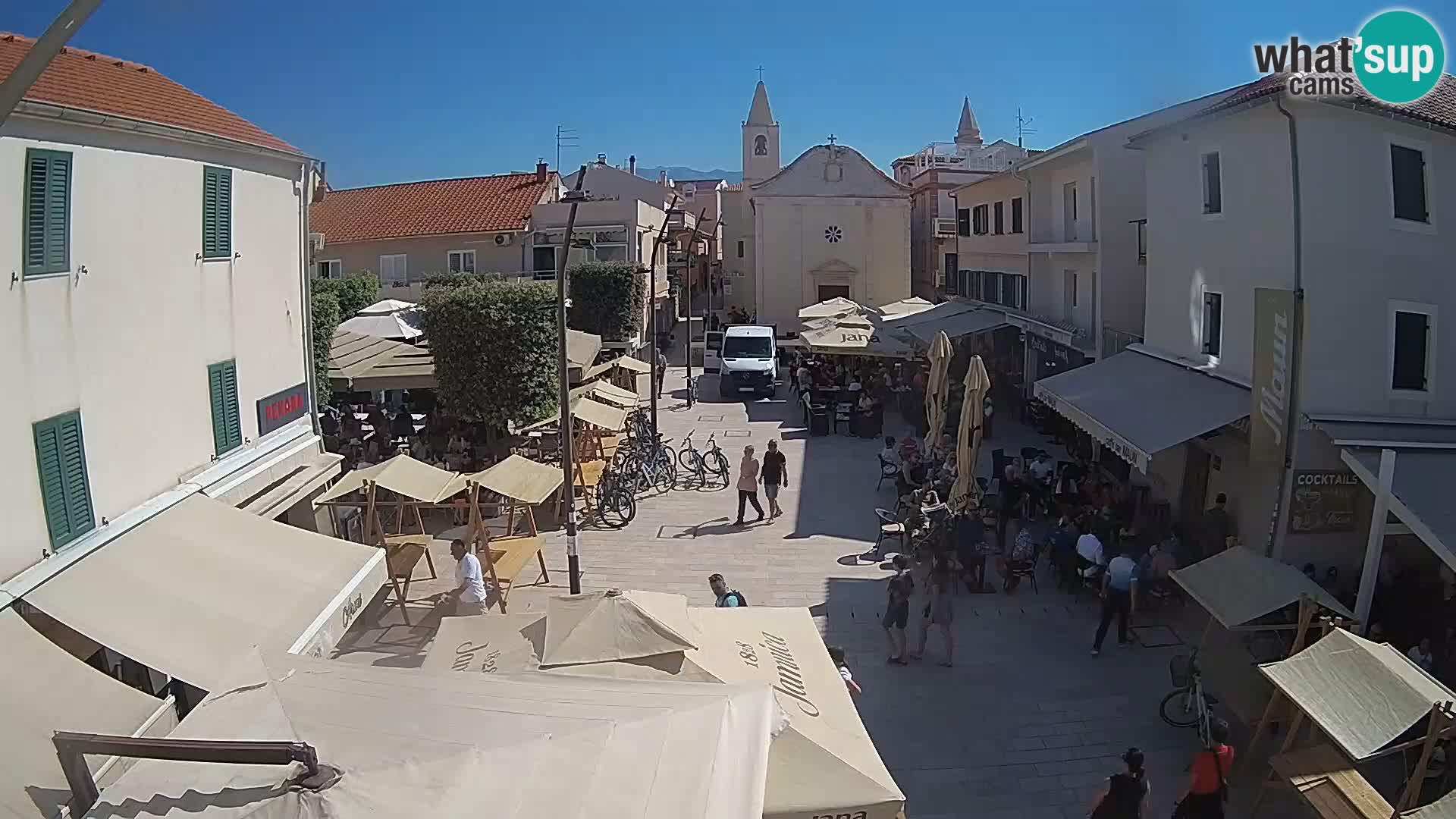 Novalja – Loža square