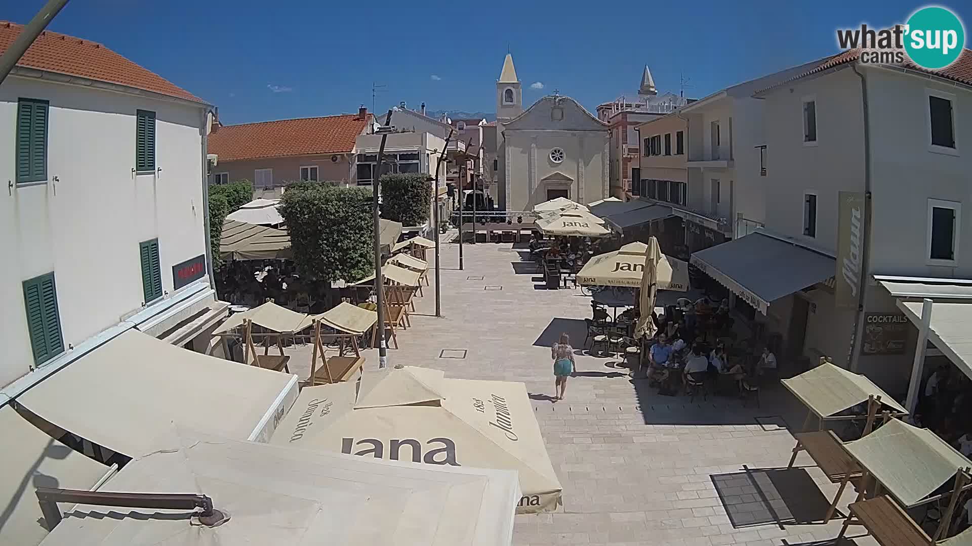 Novalja – plaza Alojzija Stepinca