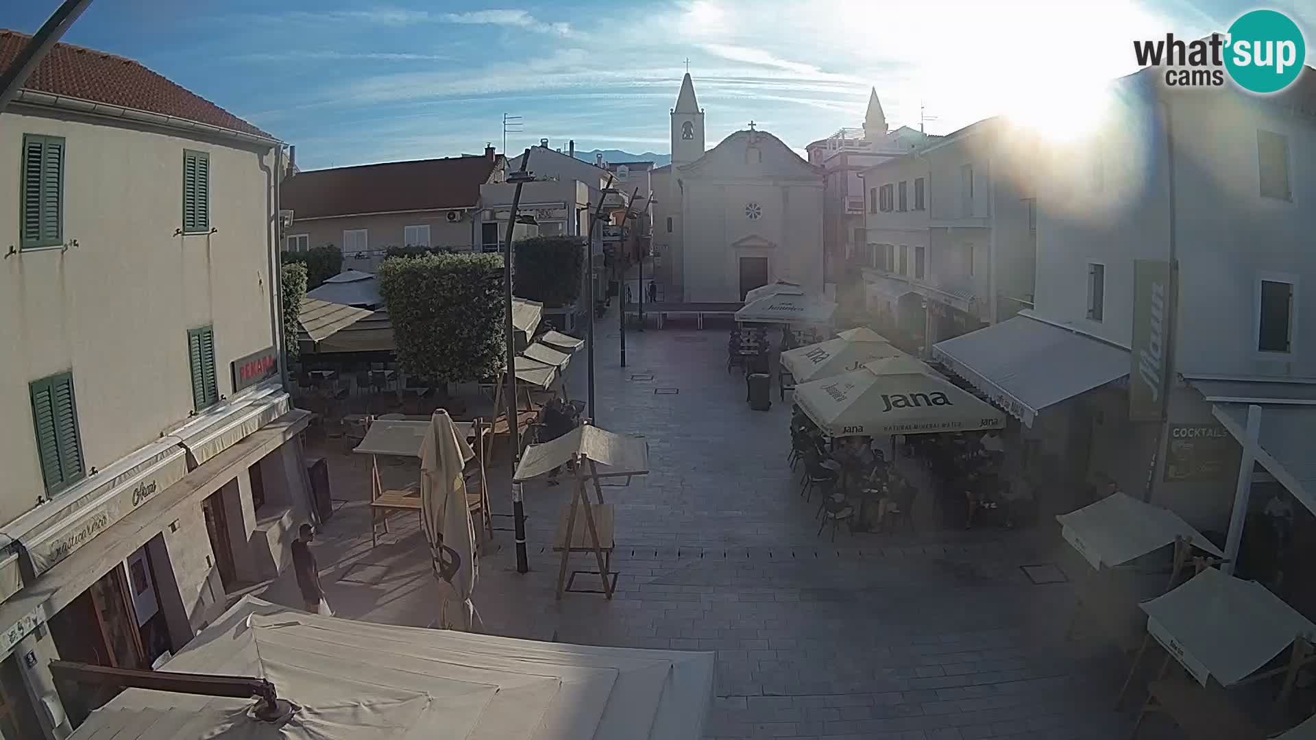 Novalja – plaza Alojzija Stepinca