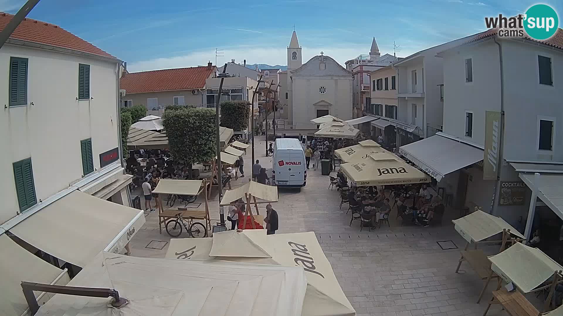 Novalja – plaza Alojzija Stepinca