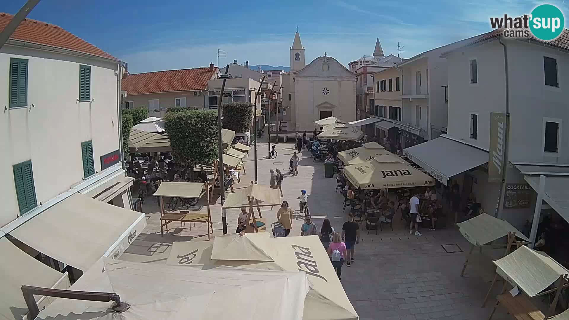 Novalja – Loža square