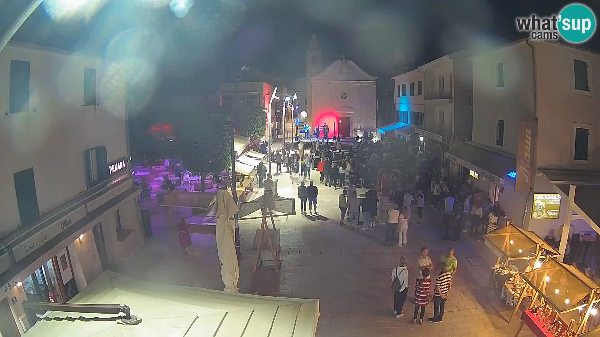Novalja – Loža square